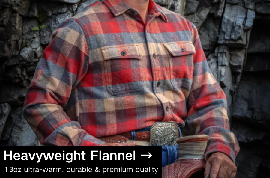 Heavyweight Flannels & Mens Jacket