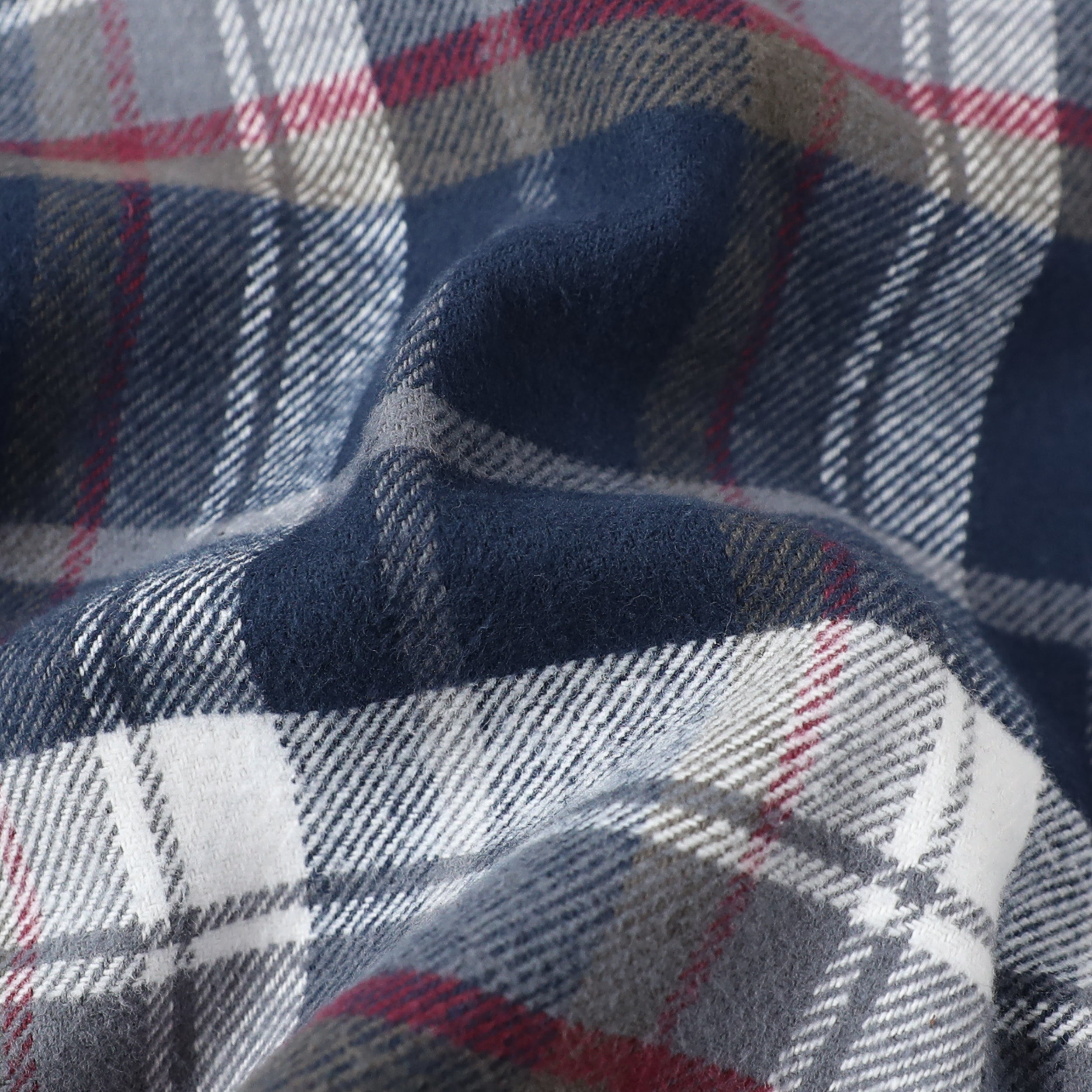 Dubinik® 13oz Ultra Heavyweight Flannel Shirt for Men Long Sleeve Casual Button Down Soft Pure Cotton Plaid Warm Suede Cuffs#0082004