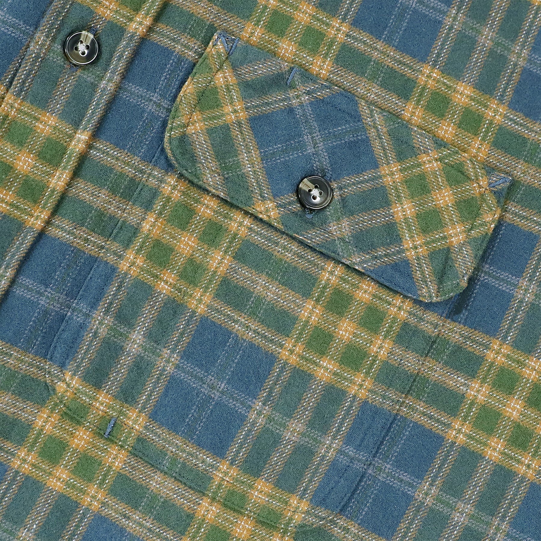 Mens Midweight Green Flannel Shirts Long Sleeve Casual Button Down Brushed 100% Cotton Shirt#10113