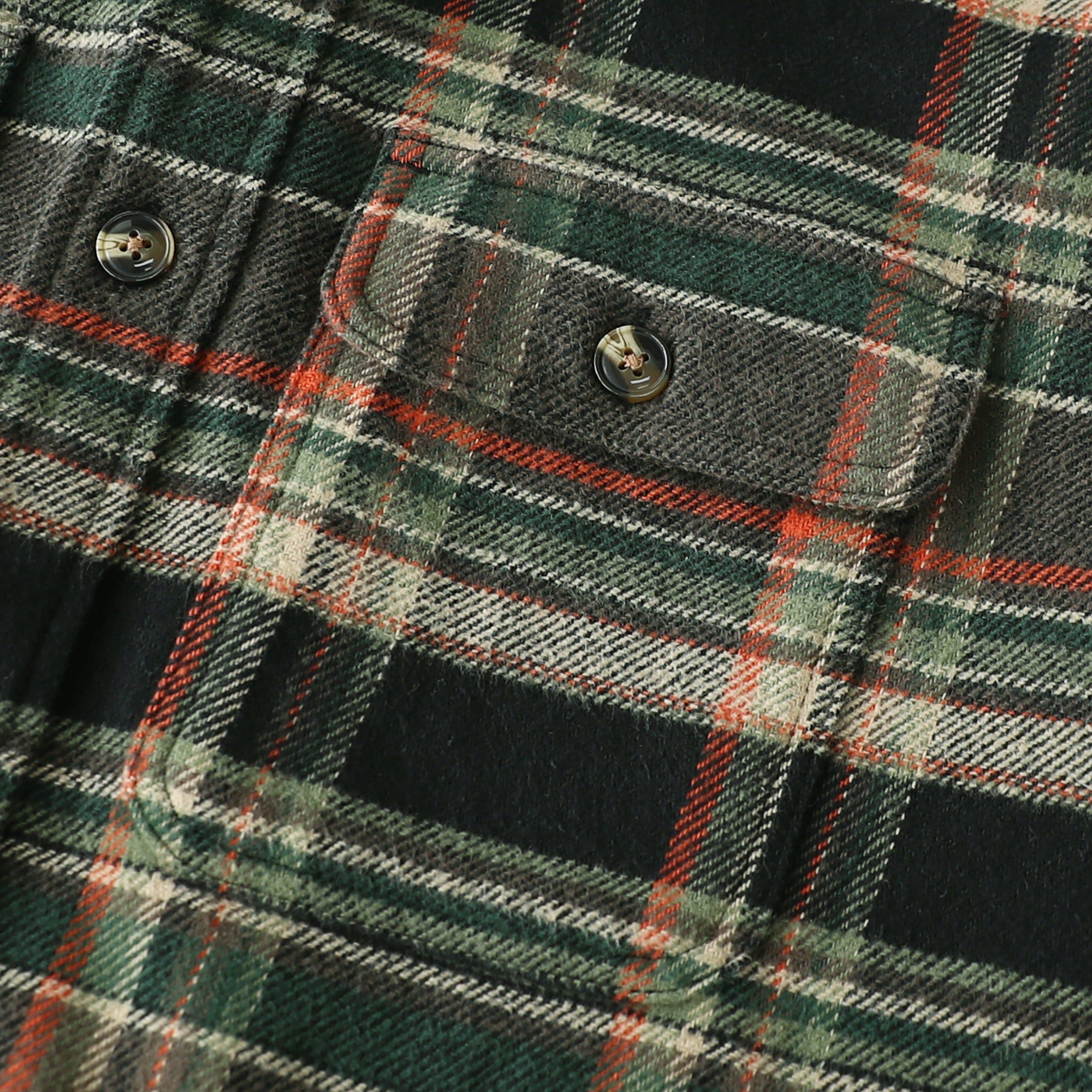 Dubinik® 13oz Ultra Heavyweight Mens Flannel Shirts Long Sleeve Casual Button Down Pocket Soft Warm Cotton Shirt#84009