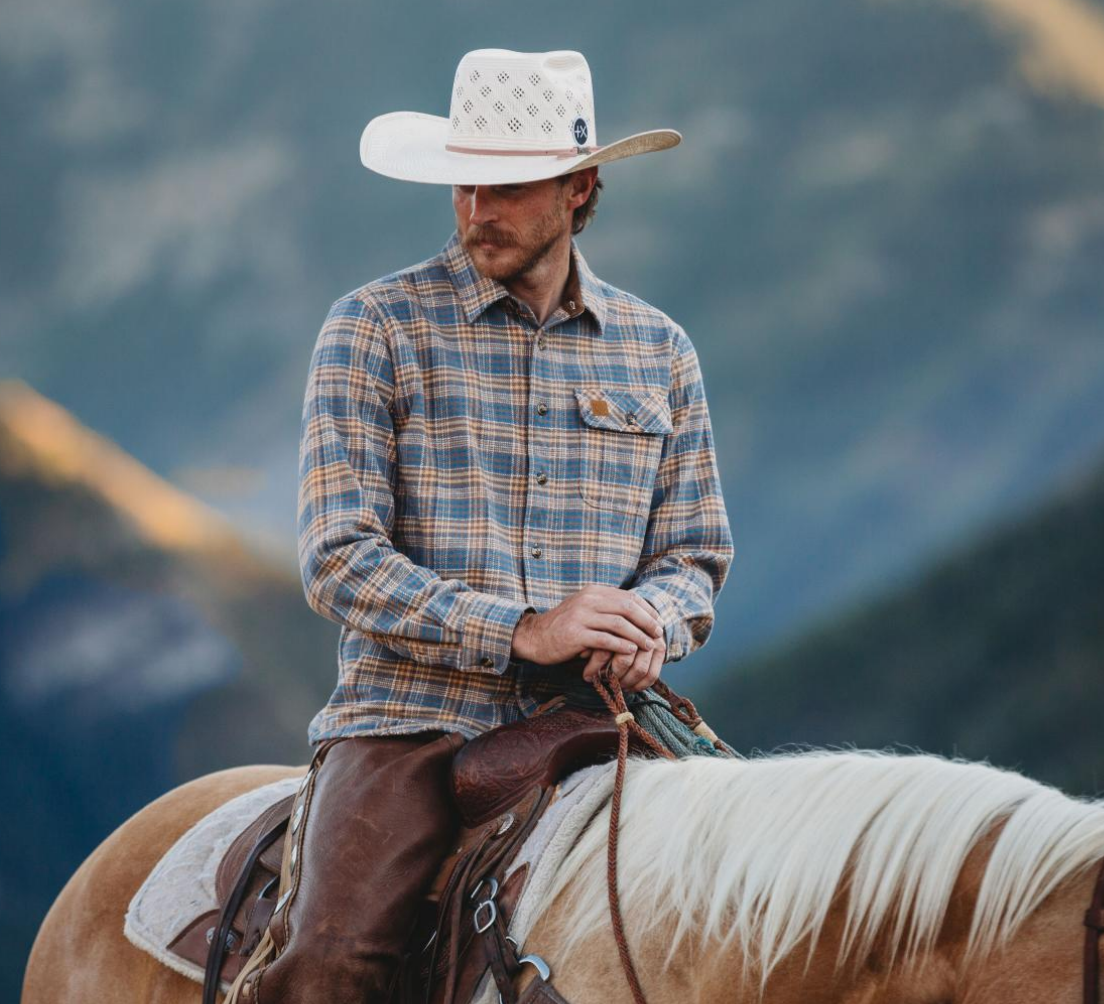 Dubinik® 13oz Ultra Heavyweight Flannel Shirt for Men Long Sleeve Casual Button Down Soft Pure Cotton Plaid Warm Suede Cuffs#0082006