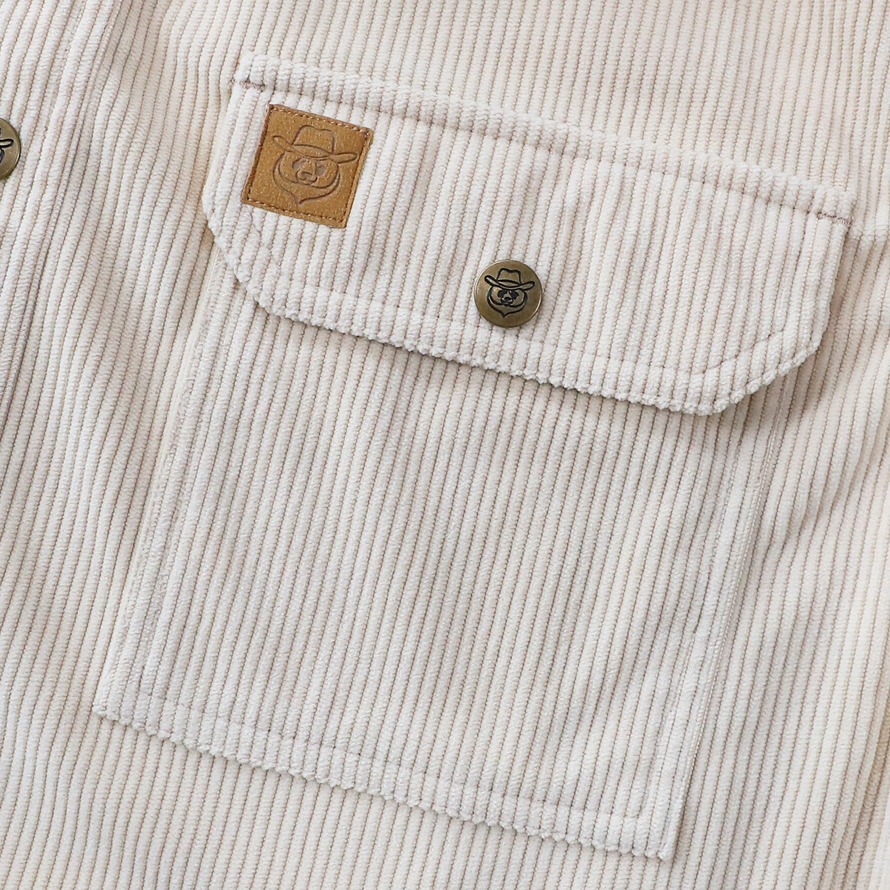 Dubinik® Corduroy Shirt Men Khaki Solid Corduroy Jacket Men Long Sleeve Casual Work Vintage Regular Fit Mens Snap Button Shirt#31003