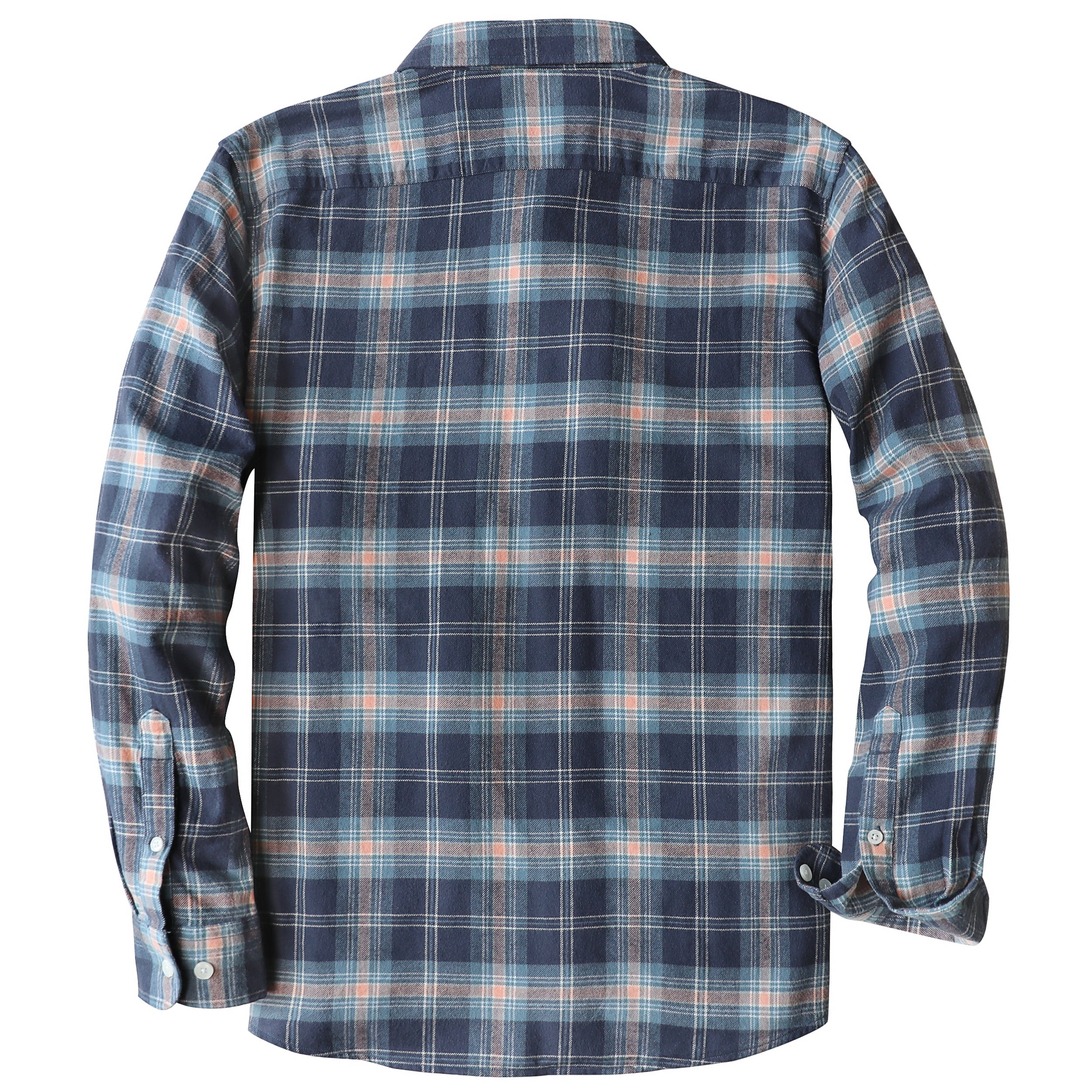 Men's Plaid Flannel Long Sleeve Shirts #0319