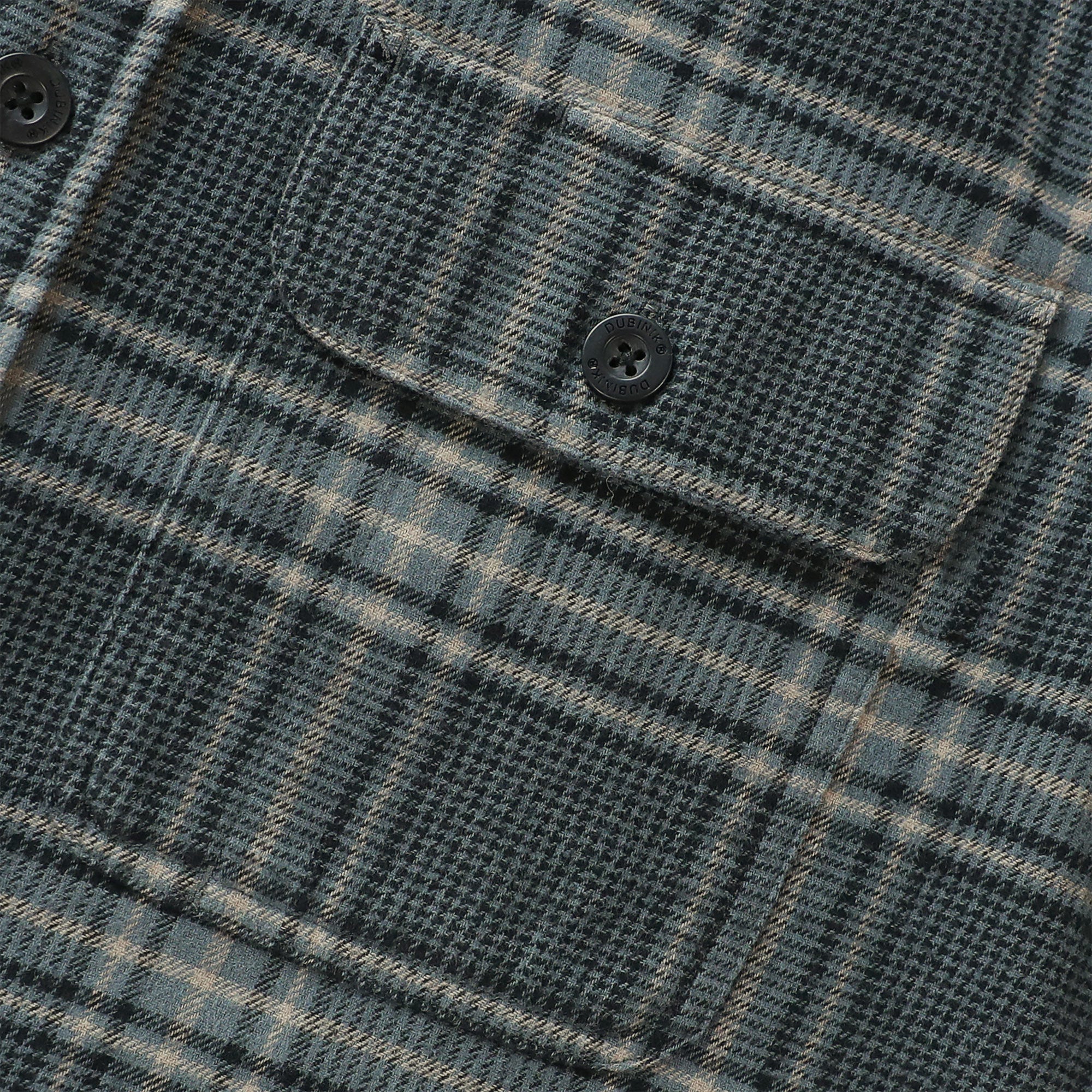 Dubinik® Mens Long Sleeve Midweight Flannel Shirt Warm Casual Soft Cotton Button Down Plaid Shirt #3404