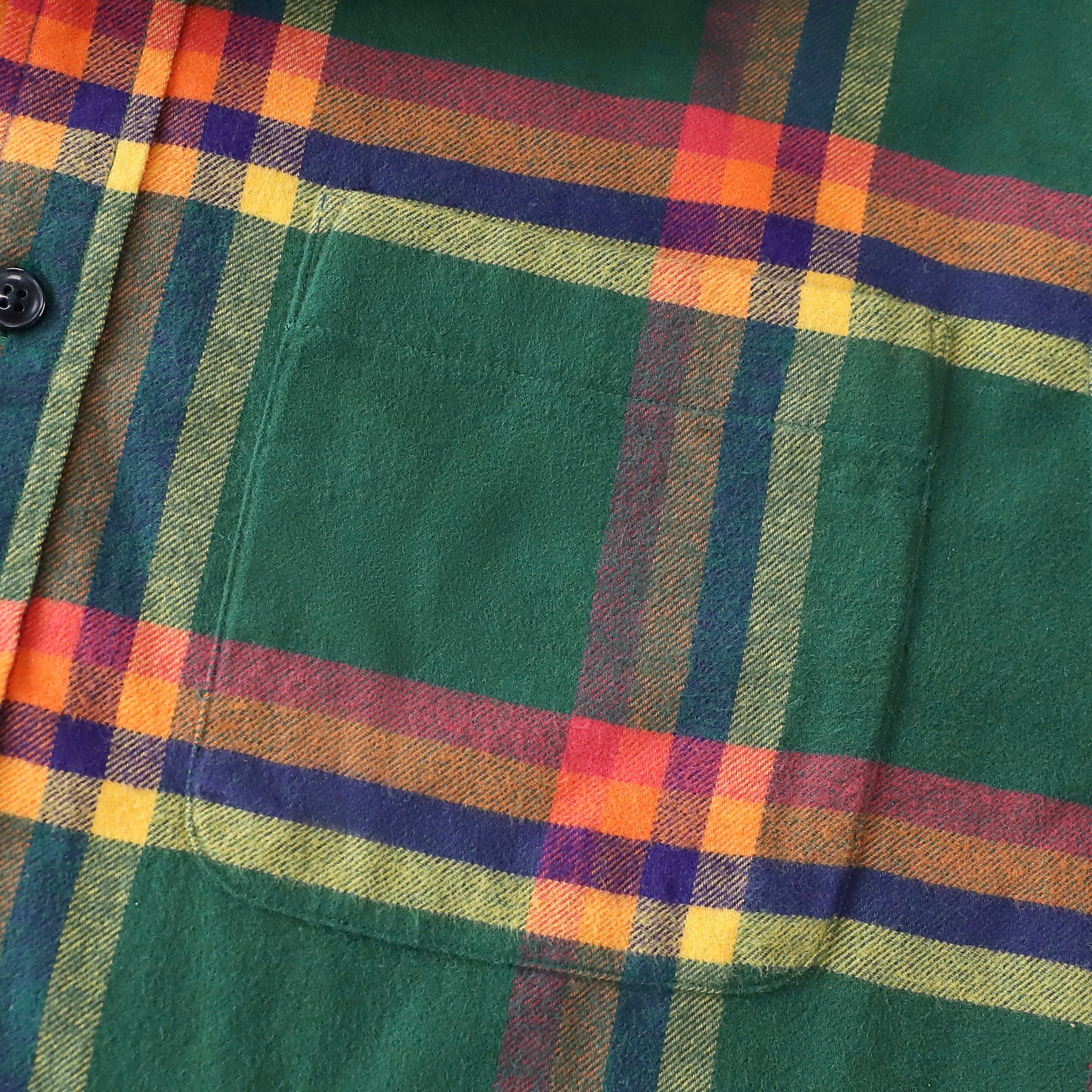 Dubinik® Green Flannel Shirt for Men 100% Cotton Mens Flannel Shirts Long Sleeve Plaid Soft Casual Button Down Shirt Men#66017