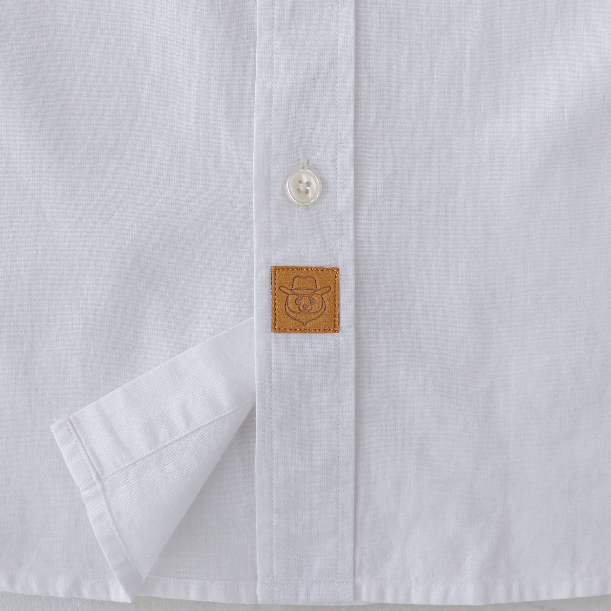 Dubinik® Pure White Mens Short Sleeve Button Down Shirts 100% Cotton Plaid Men's Casual Button-Down Shirts with Pocket#0108