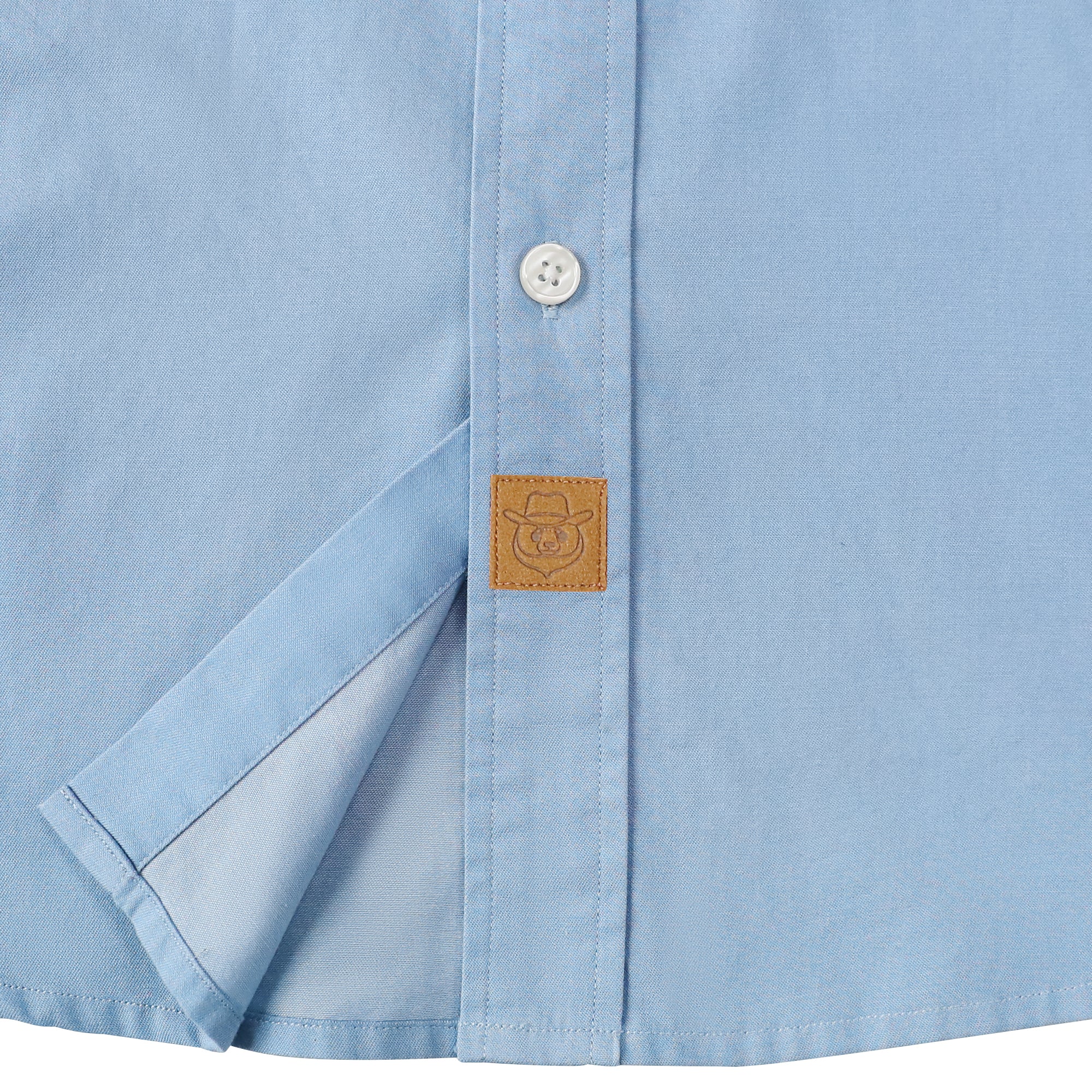 Dubinik® Light Blue Solid Mens Short Sleeve Button Down Shirts Summer Vintage Short Sleeve Button Down Men Lightweight Men's Casual Shirts#51035