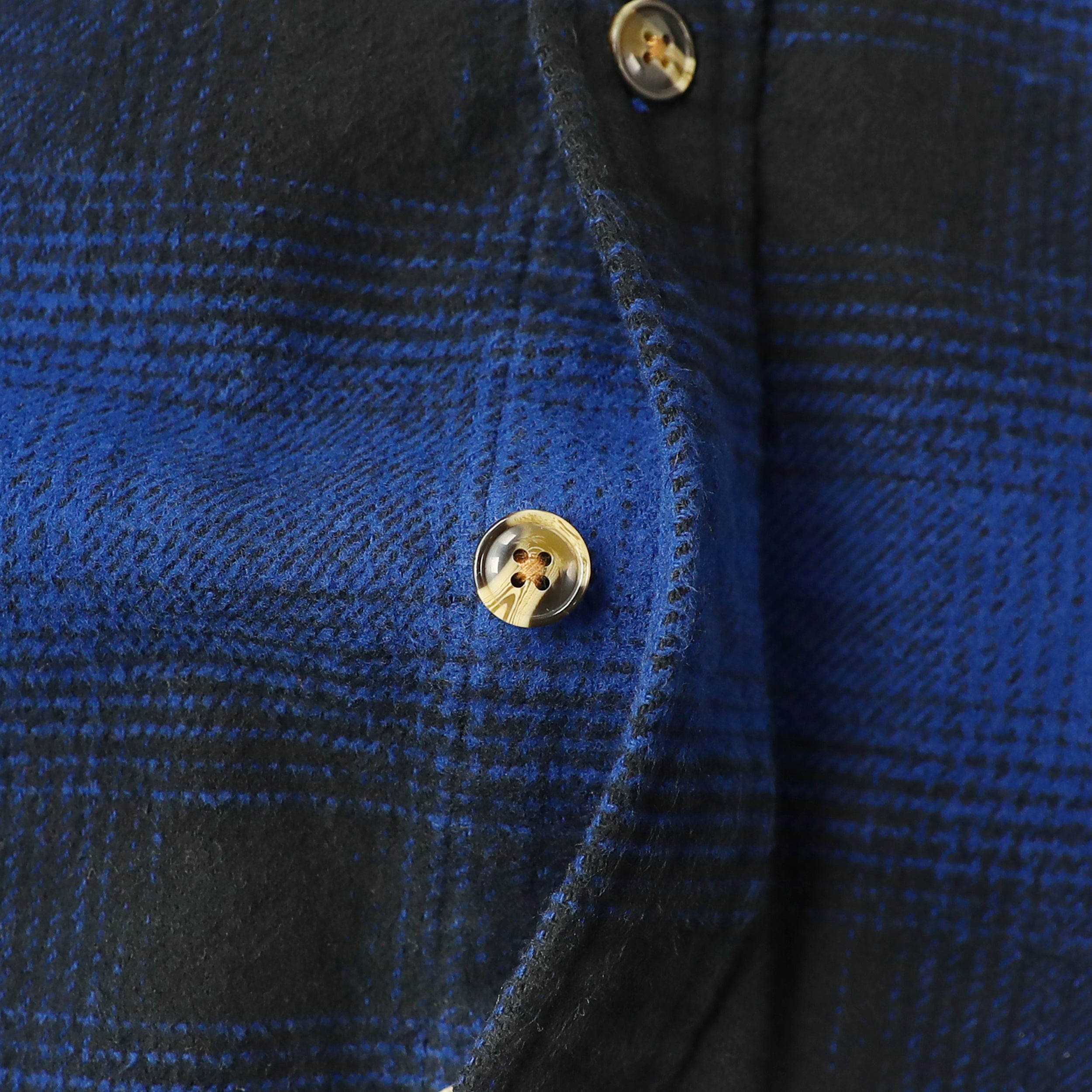 Dubinik® 13oz Ultra Heavyweight Flannel Shirt for Men Long Sleeve Casual Button Down Soft Pure Cotton Plaid Warm Suede Cuffs#0082002