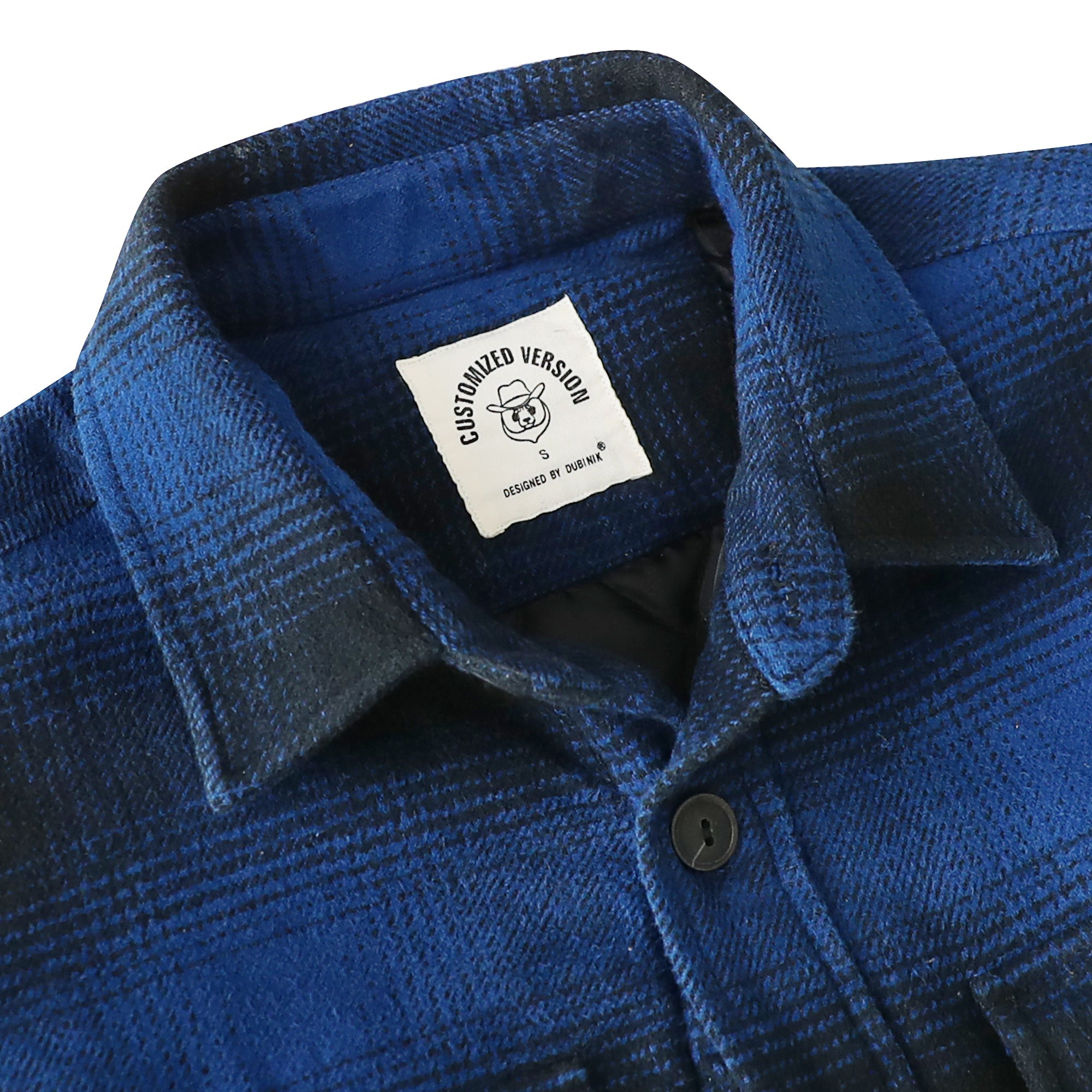 Dubinik® Mens Shacket Flannel Warm Lined Coats Lightweight Jacket Casual Plaid Flannel Shirt For Men Long Sleeve Button Down#0182002