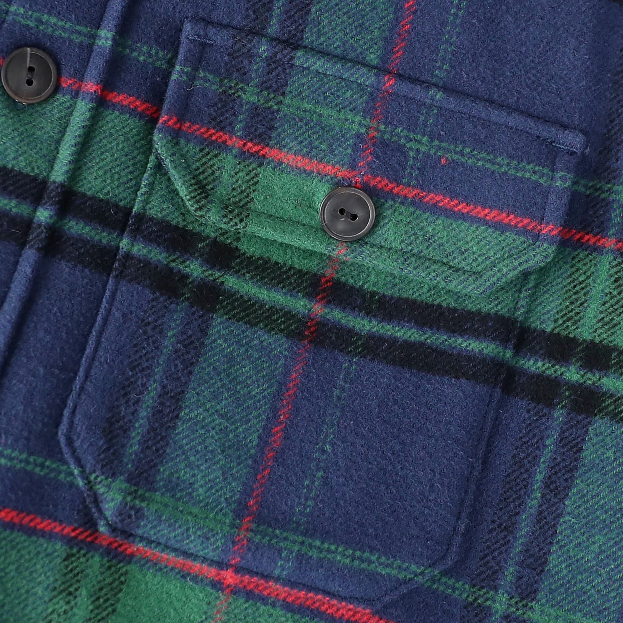 Dubinik® Mens Shacket Flannel Warm Lined Coats Lightweight Jacket Casual Green Plaid Flannel Shirt For Men Long Sleeve Button Down#0182016