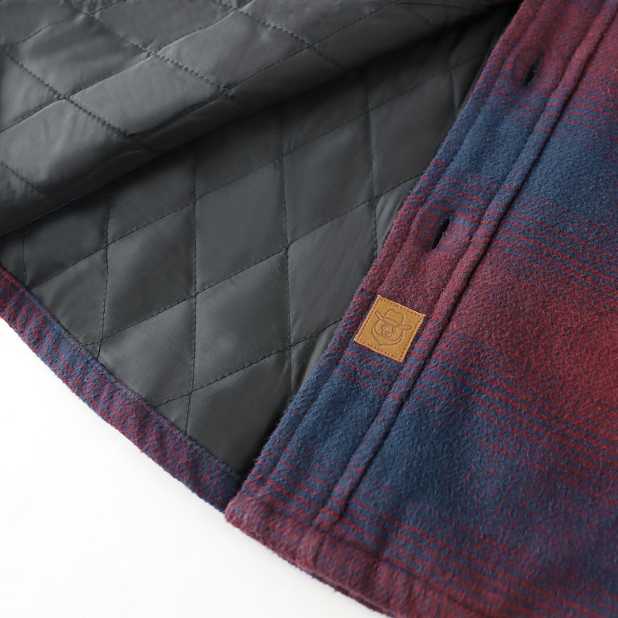 Dubinik® Mens Shacket Flannel Warm Lined Coats Lightweight Jacket Casual Plaid Flannel Shirt For Men Long Sleeve Button Down#0182005