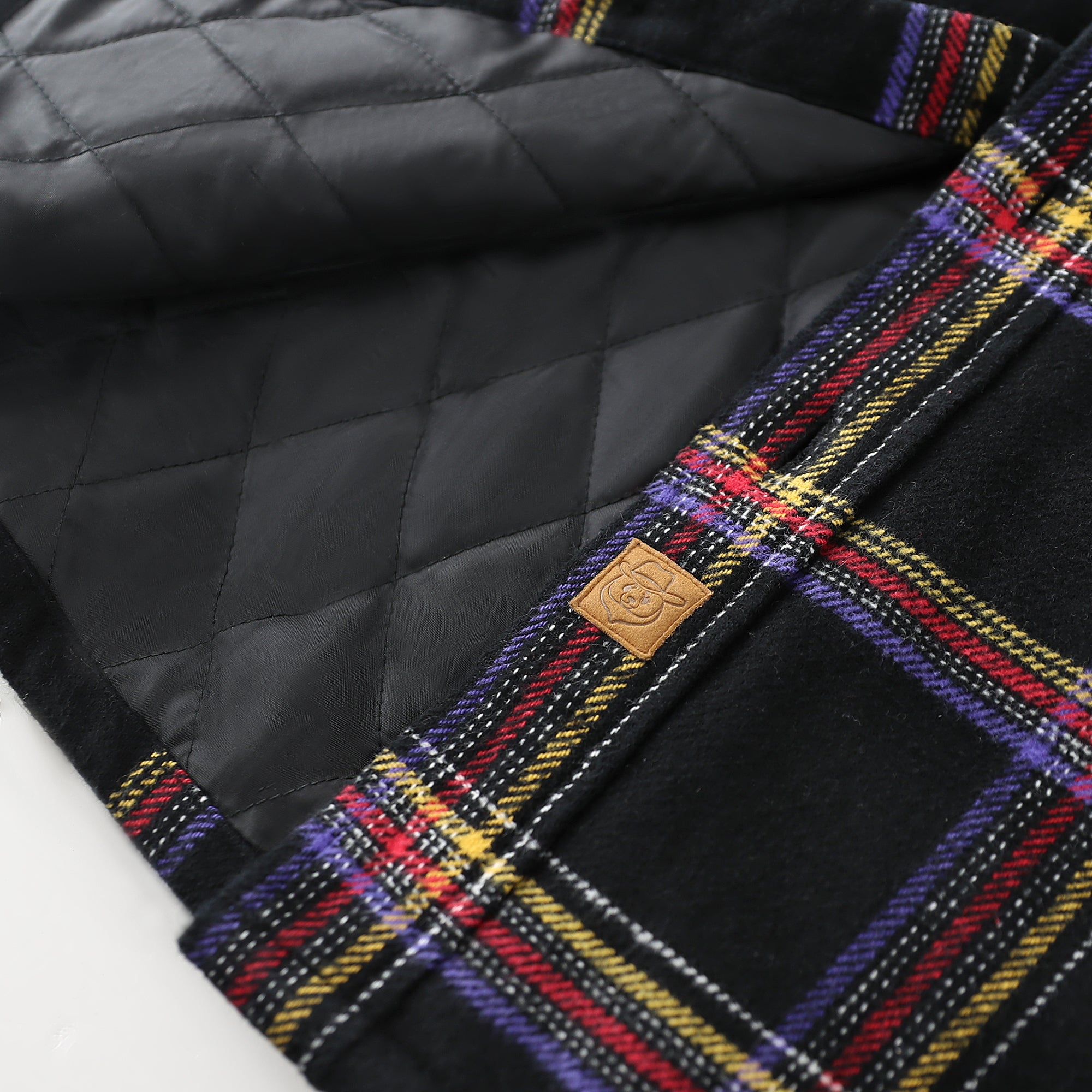 Dubinik® Mens Shacket Flannel Warm Lined Coats Lightweight Jacket Casual Plaid Flannel Shirt For Men Long Sleeve Button Down#0182007