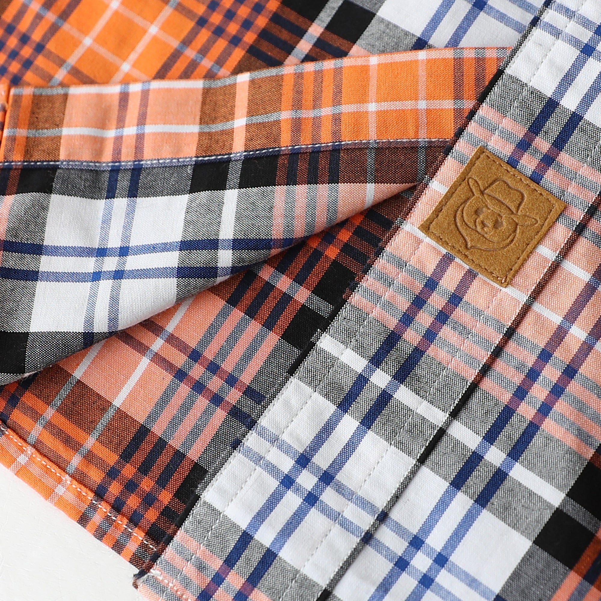 Dubinik® Mens Long Sleeve Button Down Shirts Casual Plaid Shirt with Practical Double Pockets Comfortable and Soft#0050014