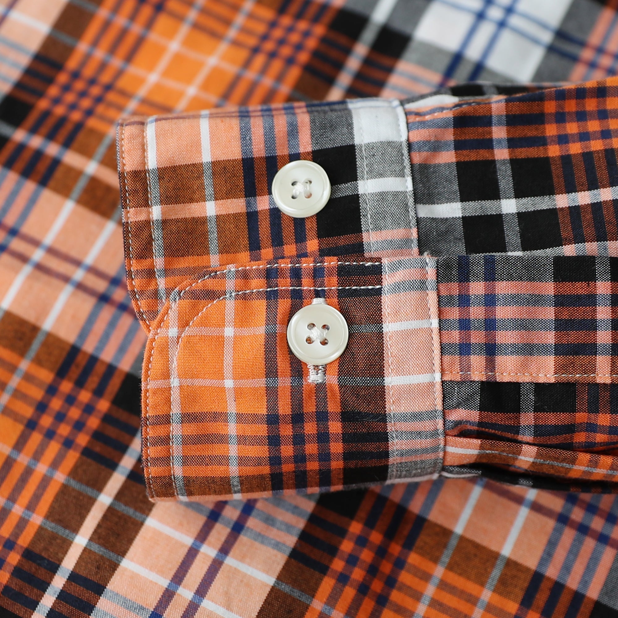 Dubinik® Mens Long Sleeve Button Down Shirts Casual Plaid Shirt with Practical Double Pockets Comfortable and Soft#0050014