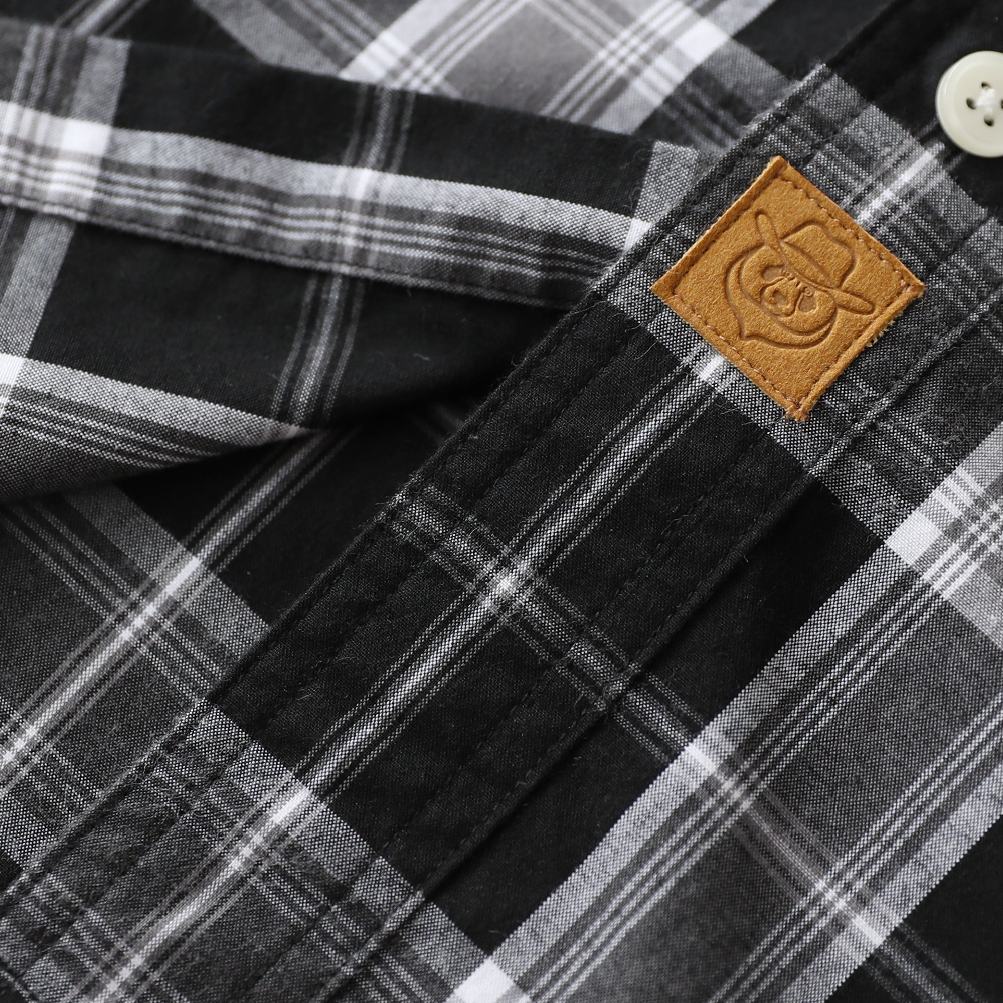 Dubinik® Mens Long Sleeve Button Down Shirts Casual Plaid Shirt with Practical Double Pockets Comfortable and Soft#0050006