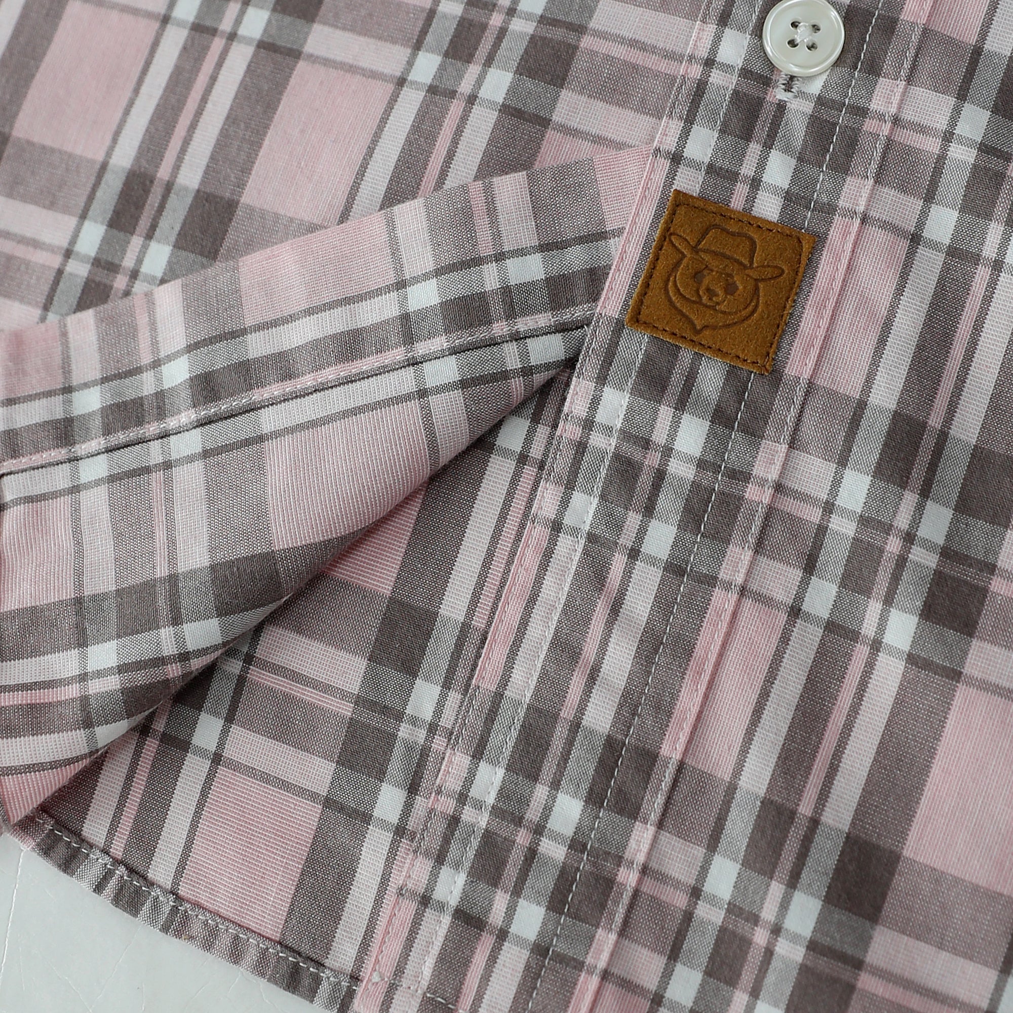 Dubinik® Mens Long Sleeve Button Down Shirts Casual Plaid Shirt with Practical Double Pockets Comfortable and Soft#0050018