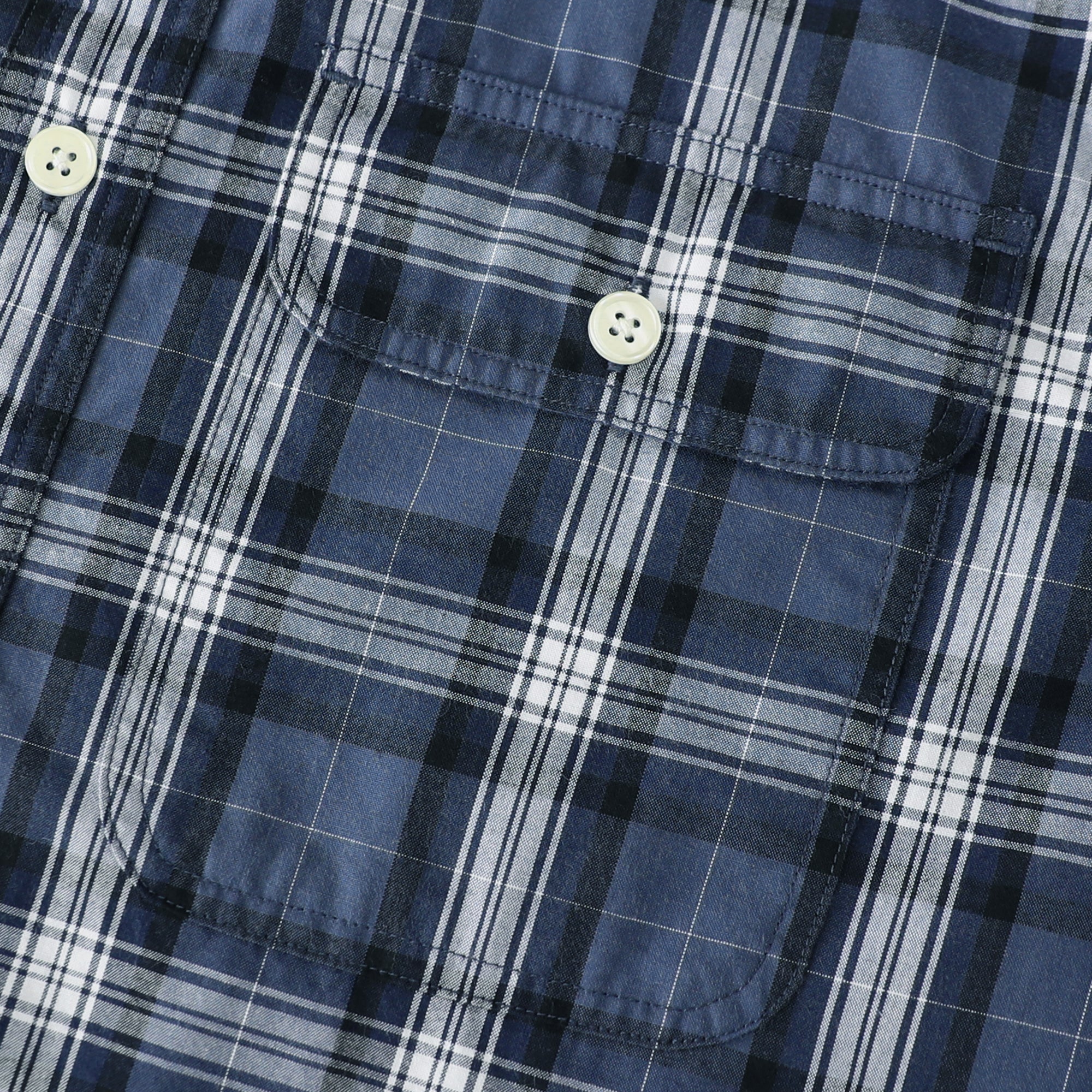 Dubinik® Mens Long Sleeve Button Down Shirts Casual Plaid Shirt with Practical Double Pockets Comfortable and Soft#0050015