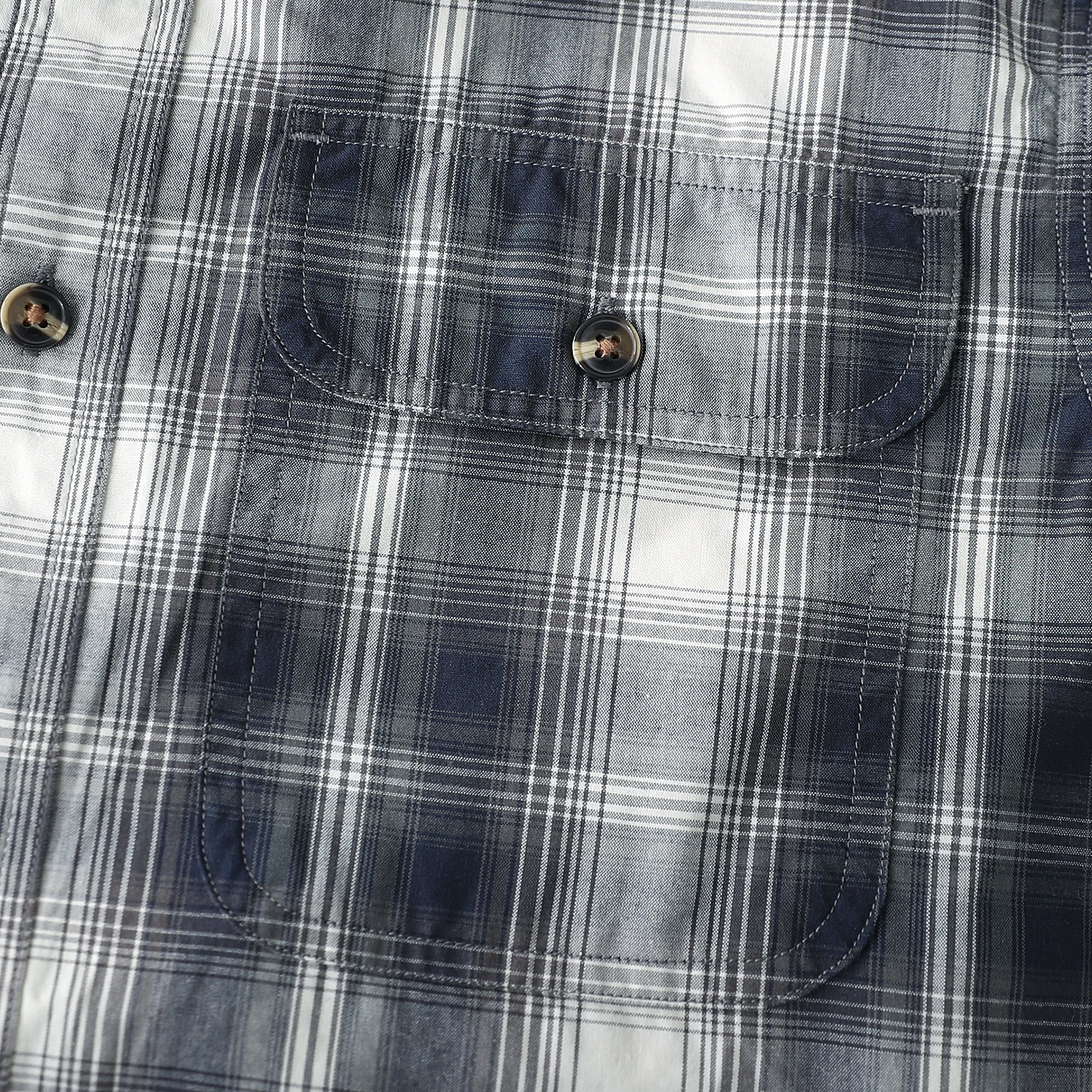 Dubinik® Mens Long Sleeve Button Down Shirts Casual Plaid Shirt with Practical Double Pockets Comfortable and Soft#0050019