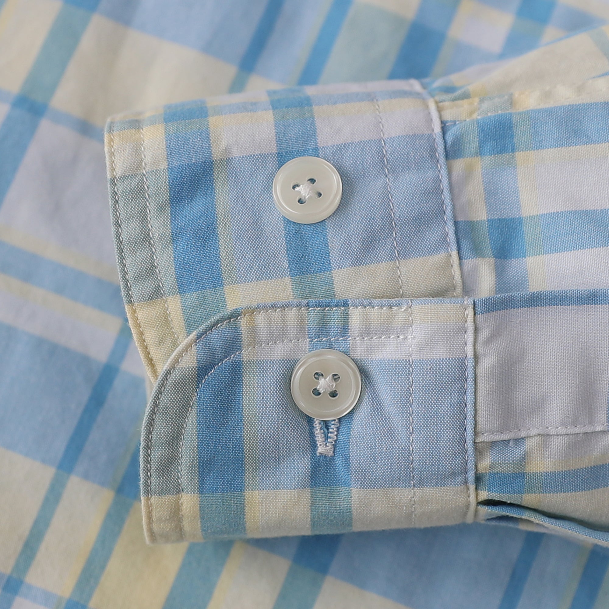 Dubinik® Mens Long Sleeve Button Down Shirts Casual Plaid Shirt with Practical Double Pockets Comfortable and Soft#0050022