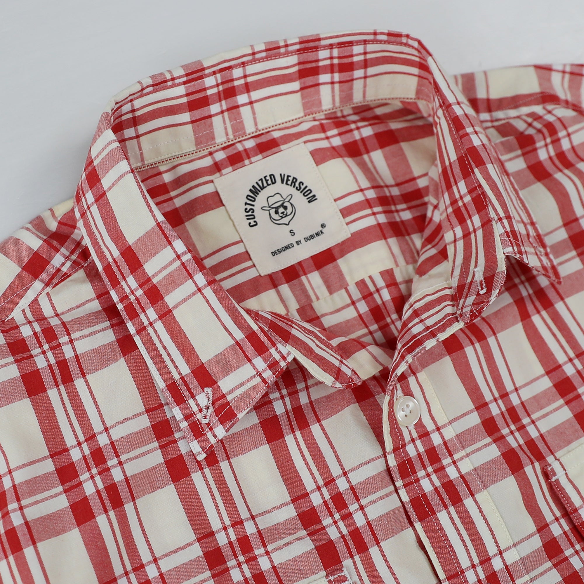 Dubinik® Mens Long Sleeve Button Down Shirts Casual Plaid Shirt with Practical Double Pockets Comfortable and Soft#0050005