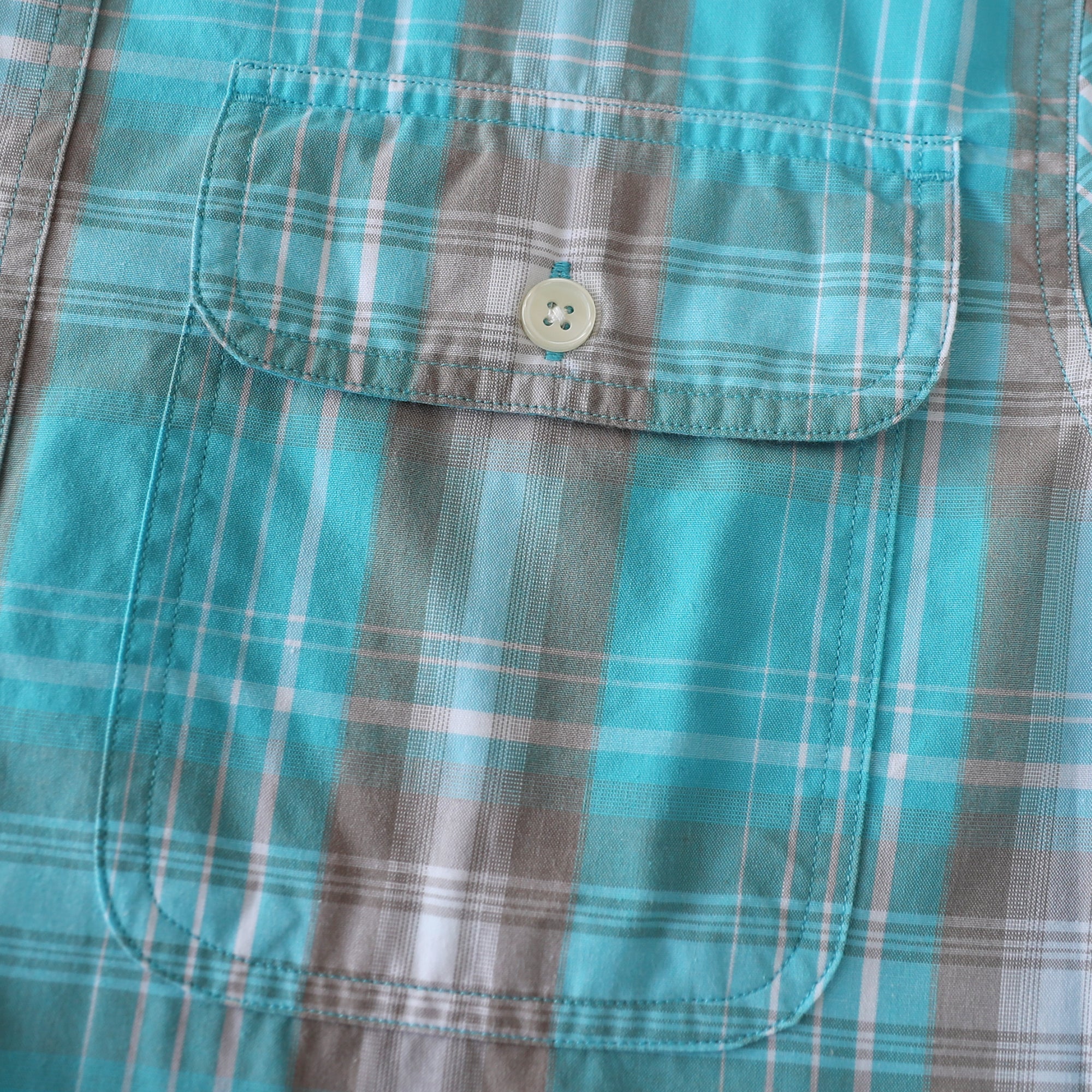 Dubinik® Mens Long Sleeve Button Down Shirts Casual Plaid Shirt with Practical Double Pockets Comfortable and Soft#0050024