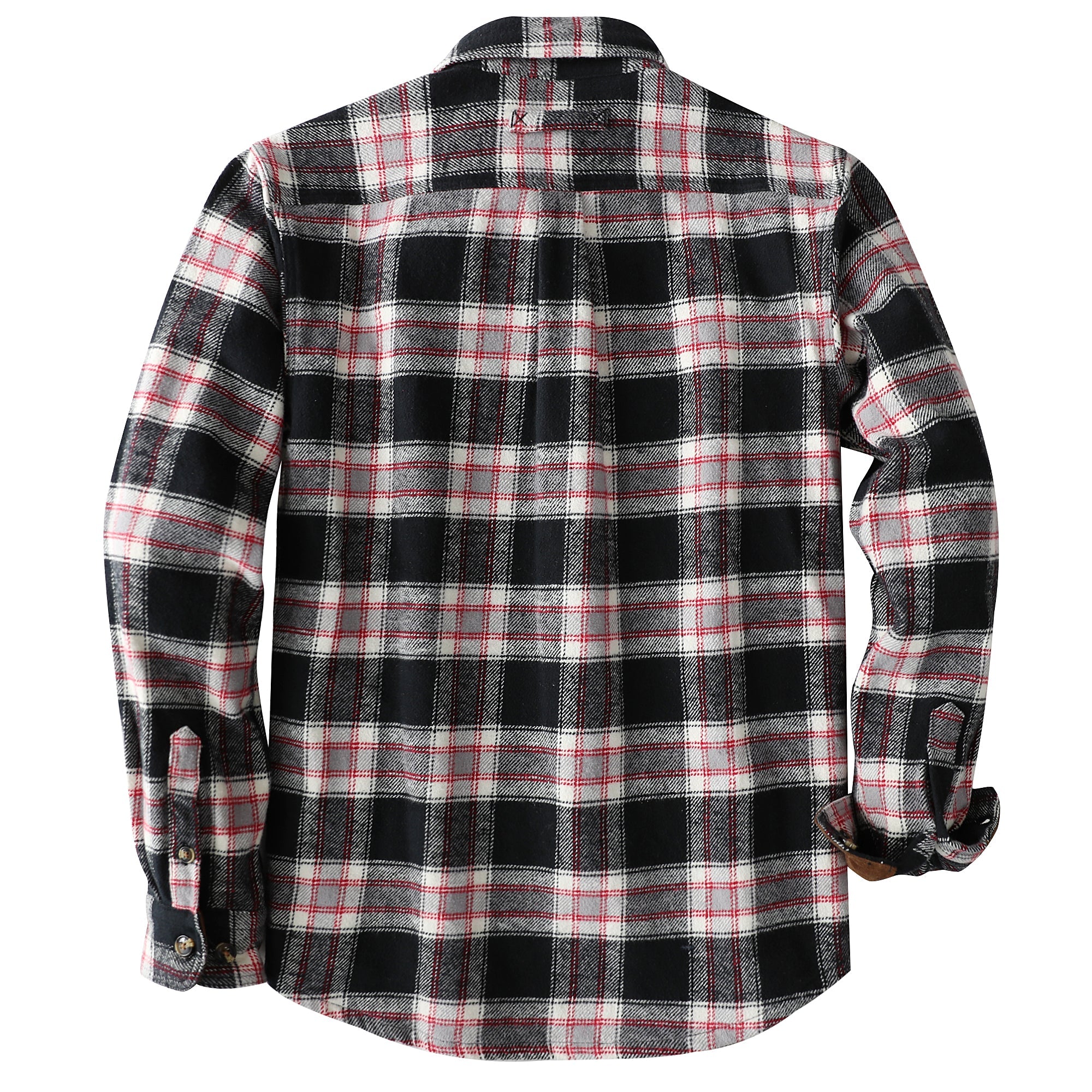 Dubinik® 13oz Ultra Heavyweight Mens Flannel Shirts Long Sleeve Casual Button Down Pocket Soft Warm Cotton Shirt#84004