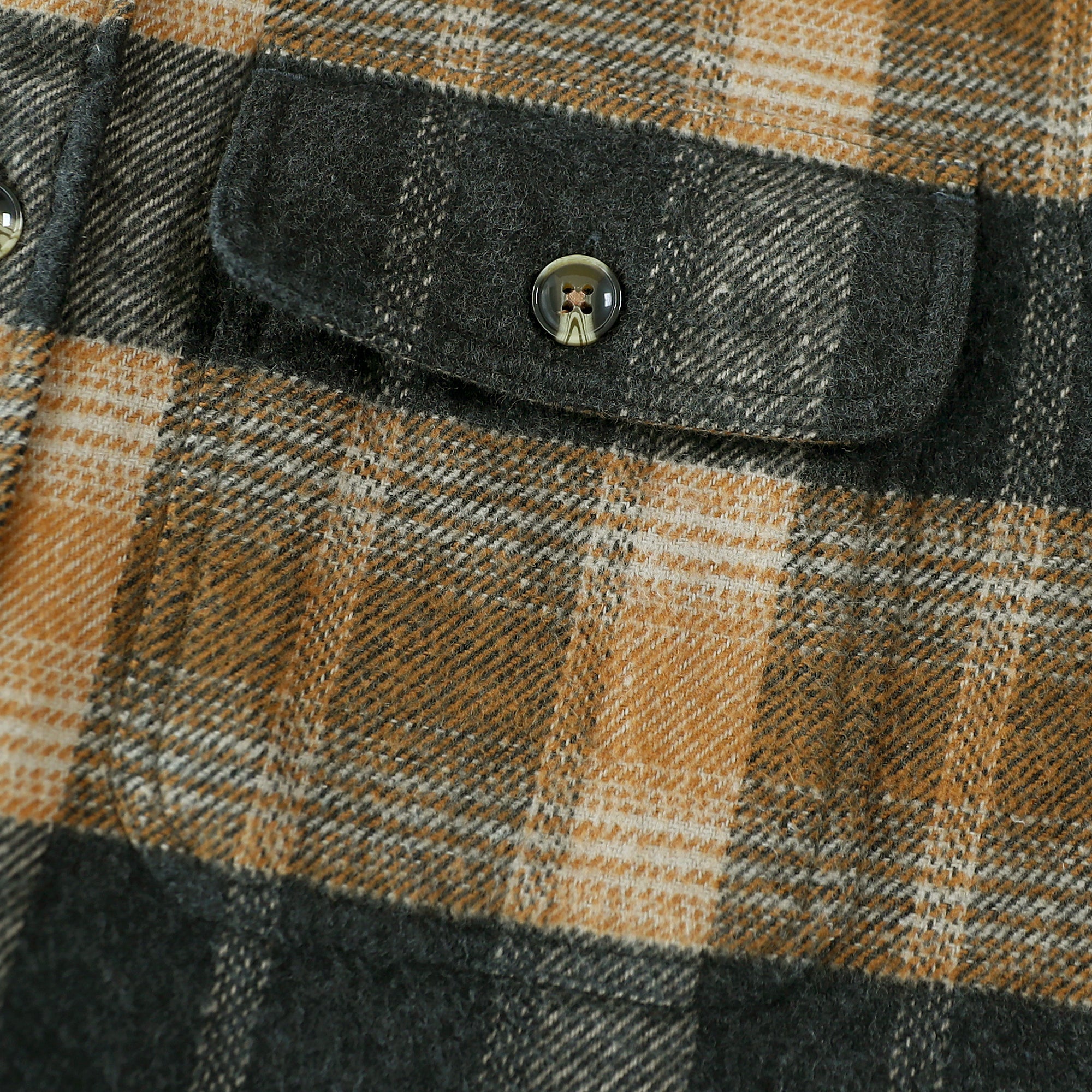 Dubinik® 13oz Ultra Heavyweight Mens Flannel Shirts Long Sleeve Casual Button Down Pocket Soft Warm Cotton Shirt#84007