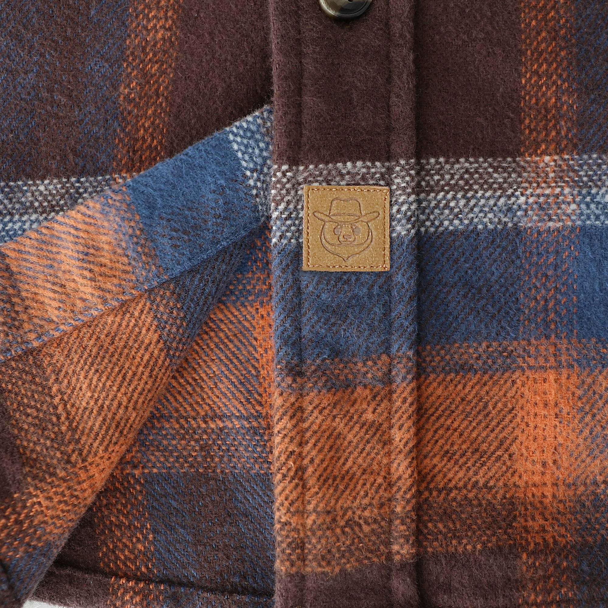 Dubinik® 13oz Ultra Heavyweight Mens Flannel Shirts Long Sleeve Casual Button Down Pocket Soft Warm Cotton Shirt#84006