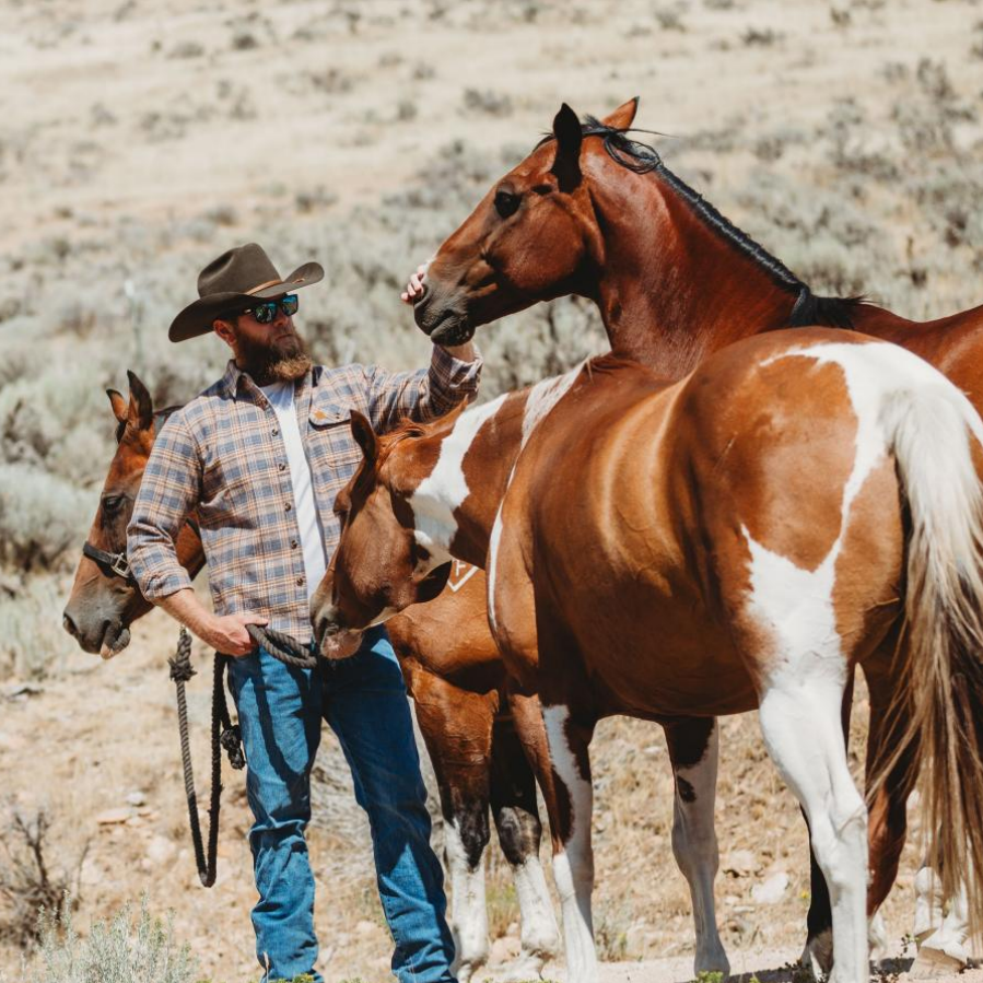 Dubinik® 13oz Ultra Heavyweight Flannel Shirt for Men Long Sleeve Casual Button Down Soft Pure Cotton Plaid Warm Suede Cuffs#0082006