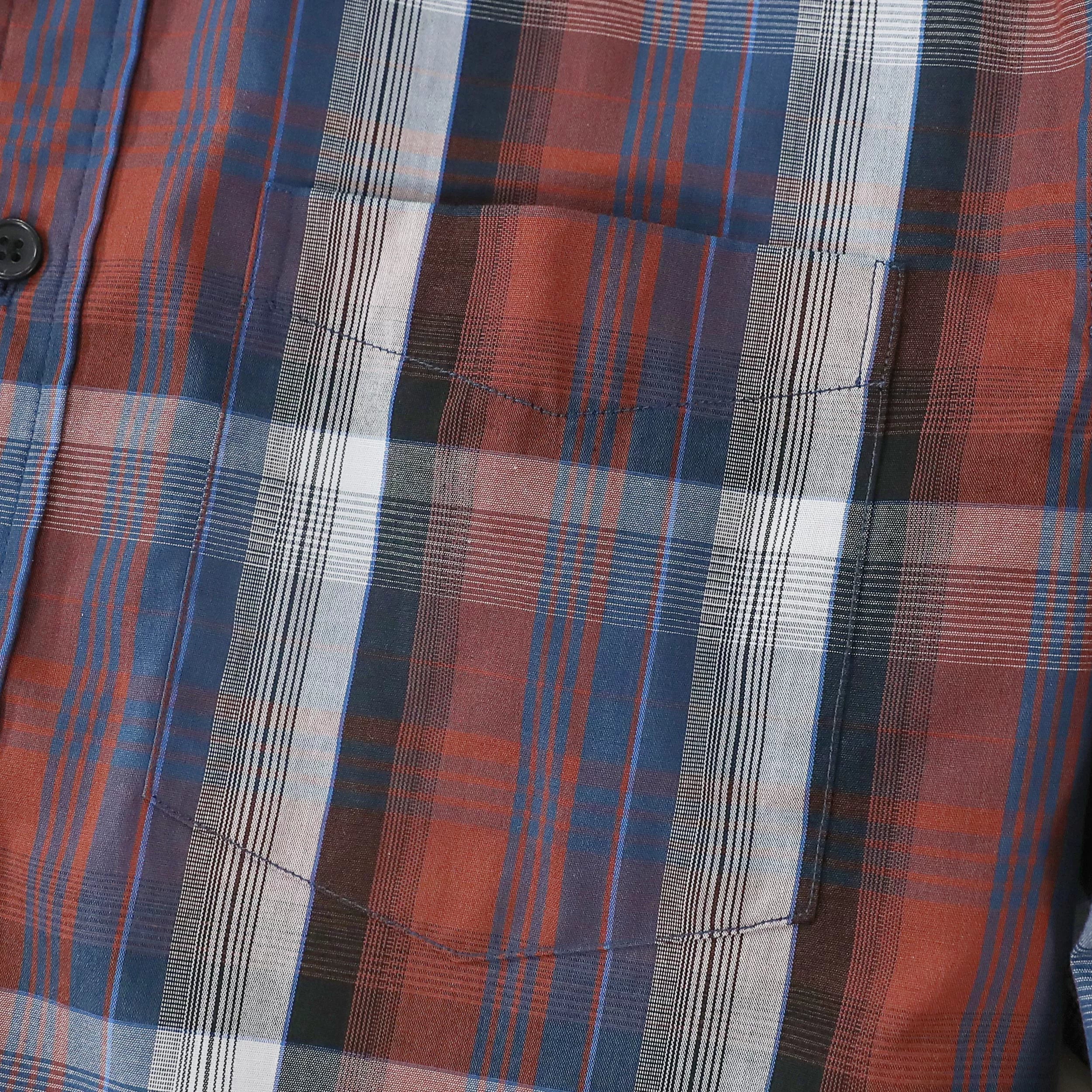 Dubinik®Mens Long Sleeve Casual Button Down Vintage Plaid Shirts#52003