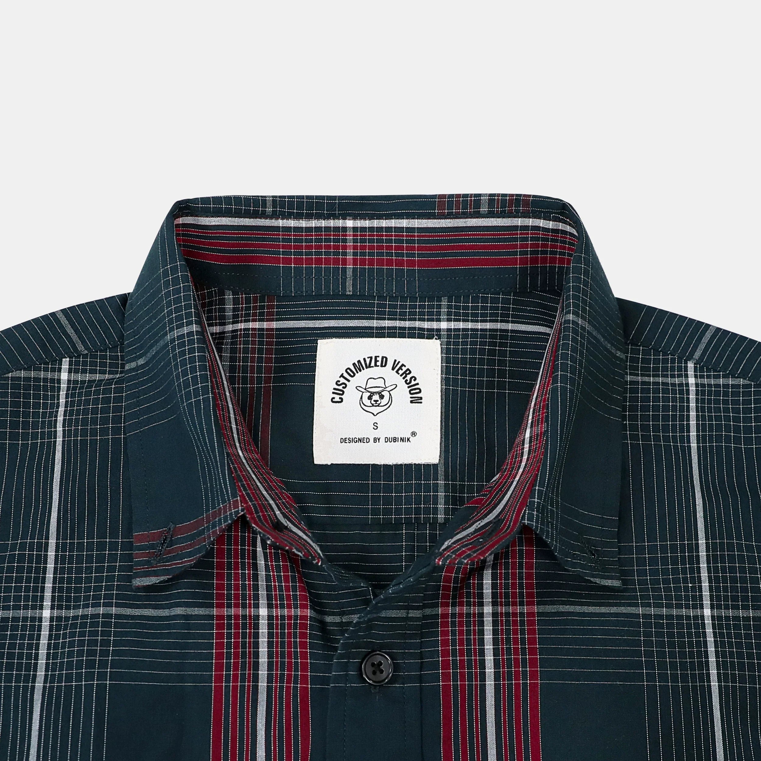 Dubinik® Mens Short Sleeve Button Down Shirts Summer Vintage Short Sleeve Button Down Men Lightweight Men's Casual Shirts#51030