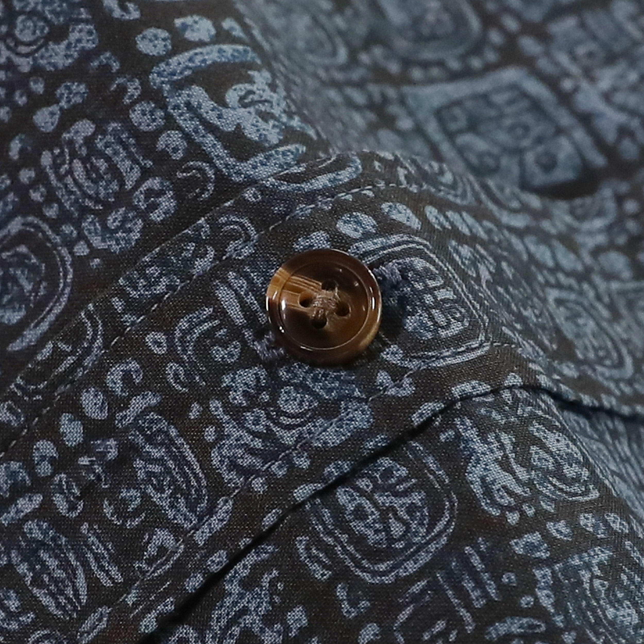 Dubinik Short Sleeve Button Down Shirts 100% Cotton Plaid Casual Shirt with Pocket #0111