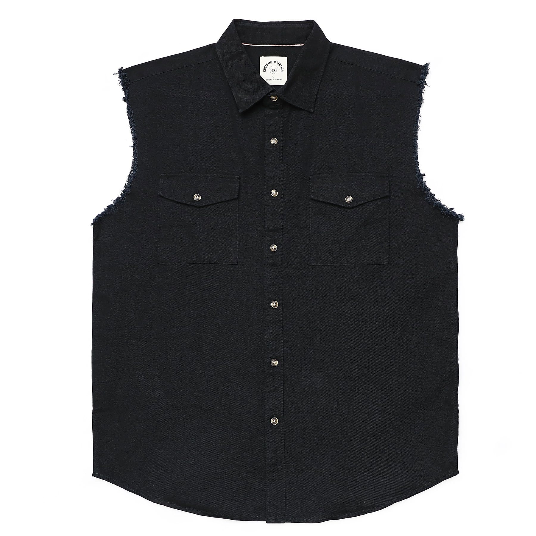Men's sleeveless denim undershirt #1200