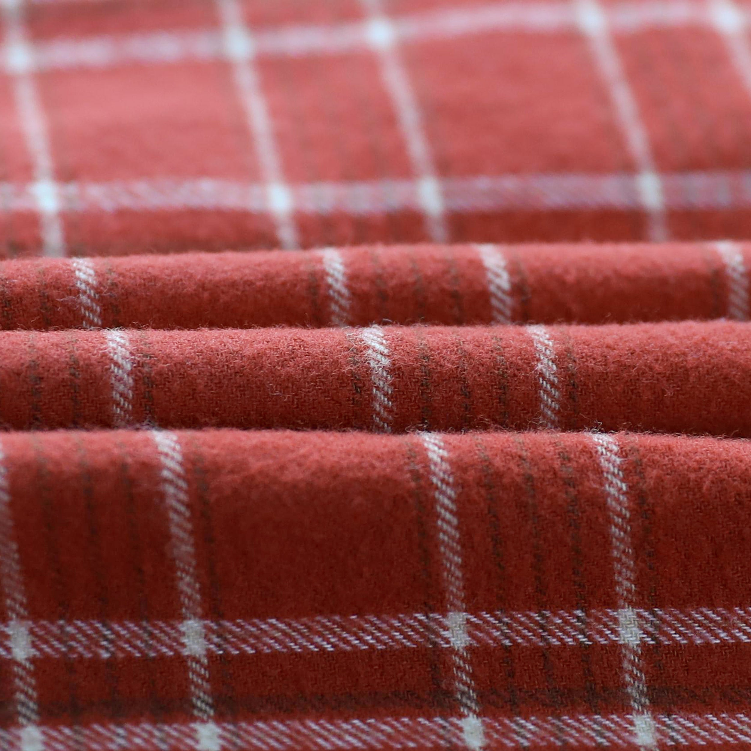 Dubinik® Mens Flannel Shirt Long Sleeve Button Down Plaid All Cotton Soft Brushed Flannel Shirt For Men Utility Casual Shirt #0030004