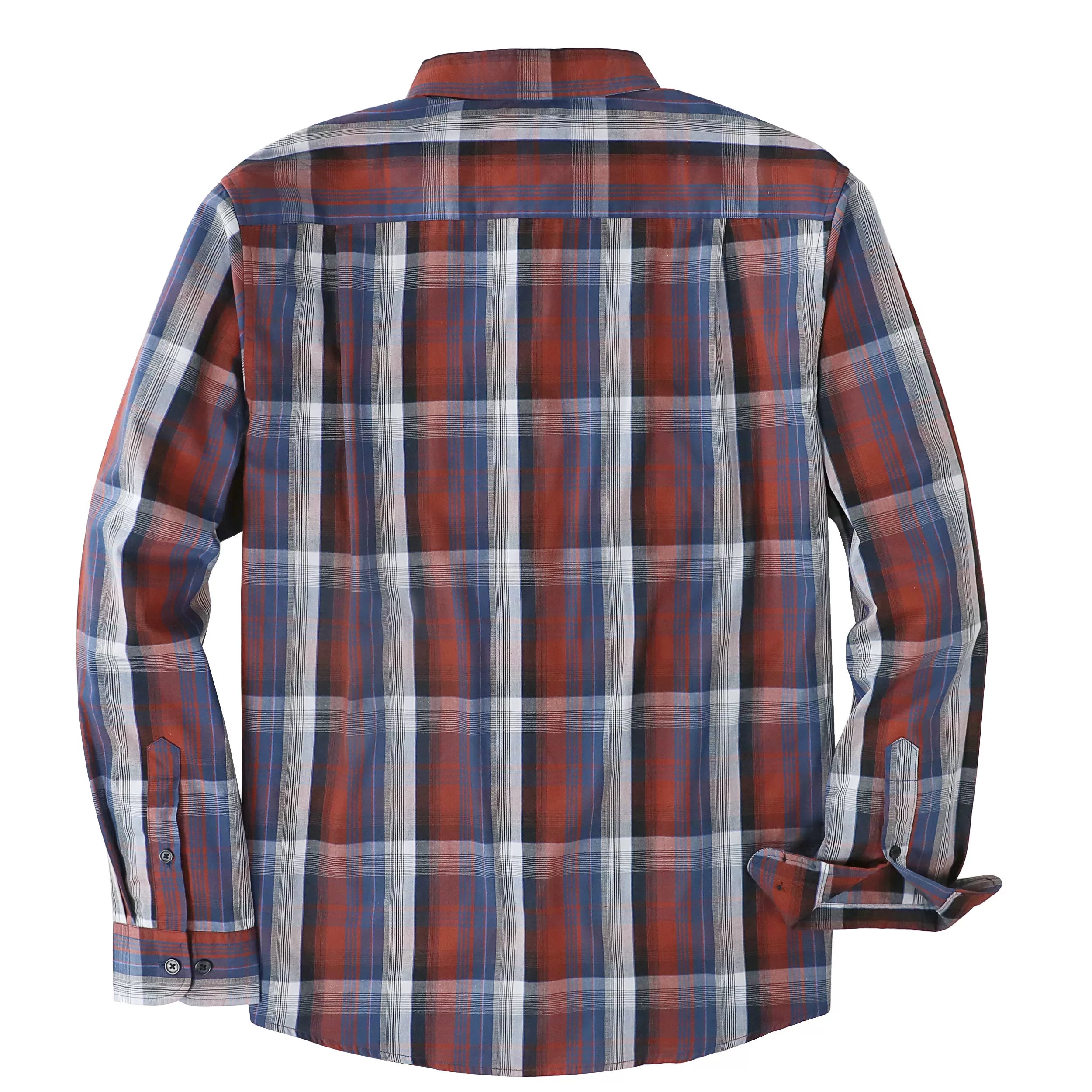 Dubinik®Mens Long Sleeve Casual Button Down Vintage Plaid Shirts#52003