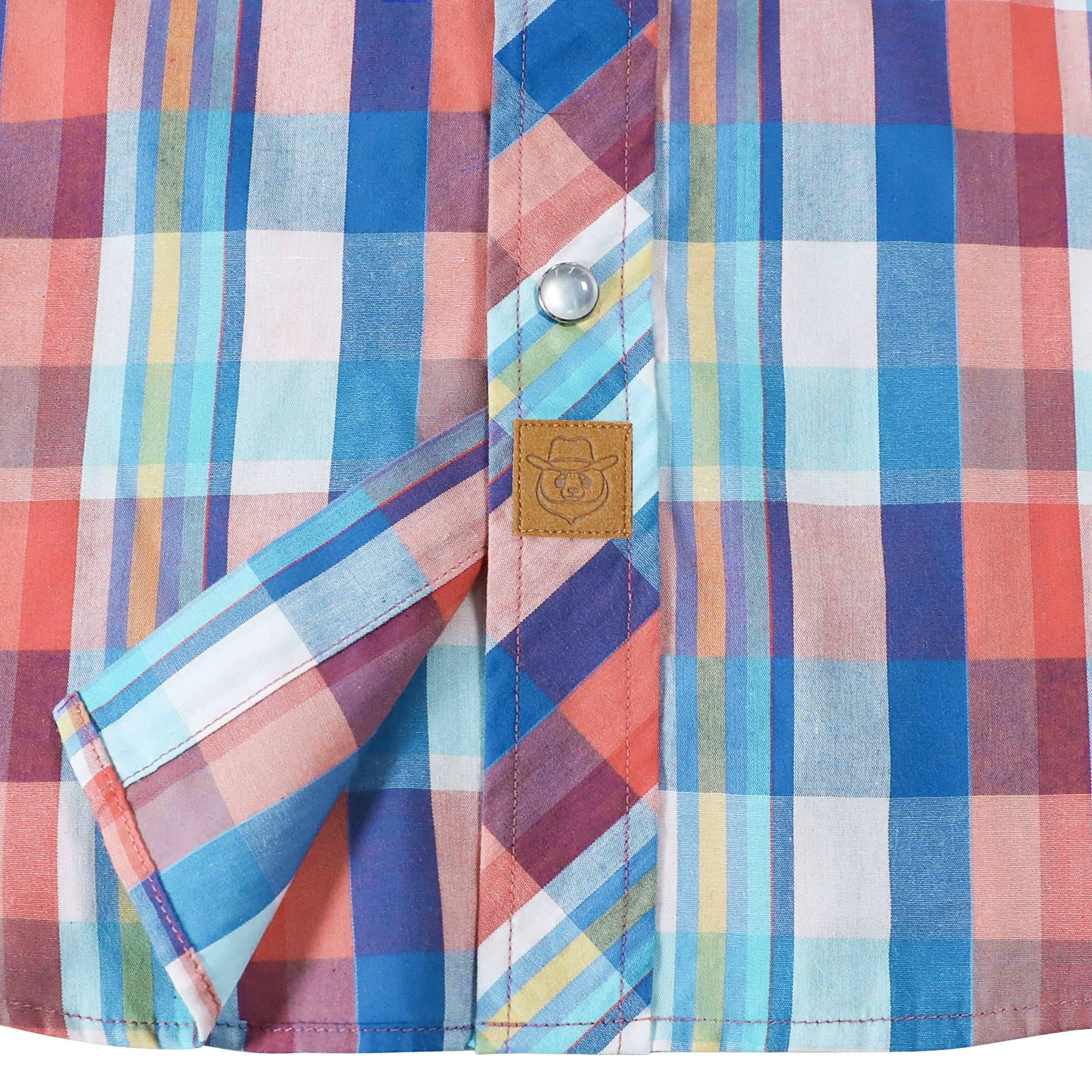 Dubinik® Pearl Snap Shirts for Men Long Sleeve Western Shirts for Men Vintage Casual Plaid Shirt Cowboy Shirts for Men#42021