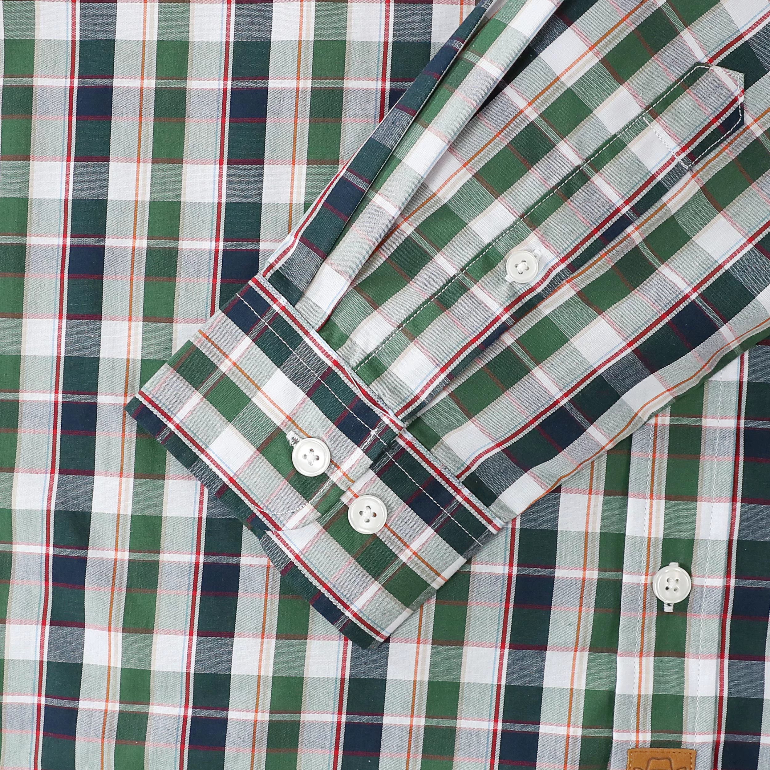 Dubinik®Mens Long Sleeve Casual Button Down Vintage Plaid Shirts#52002