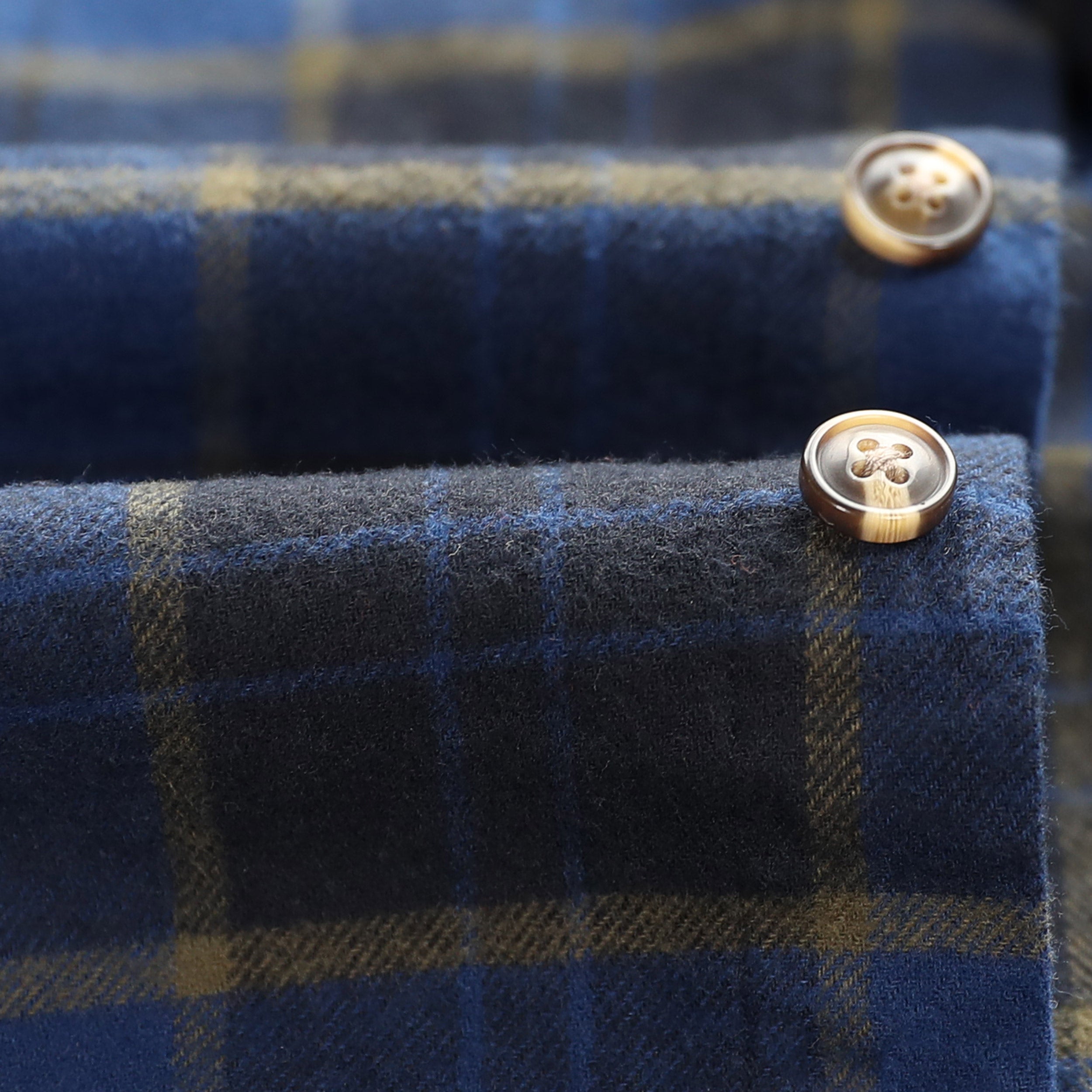 Dubinik® Mens Flannel Shirt Long Sleeve Button Down Plaid All Cotton Soft Brushed Flannel Shirt For Men Utility Casual Shirt #0030016