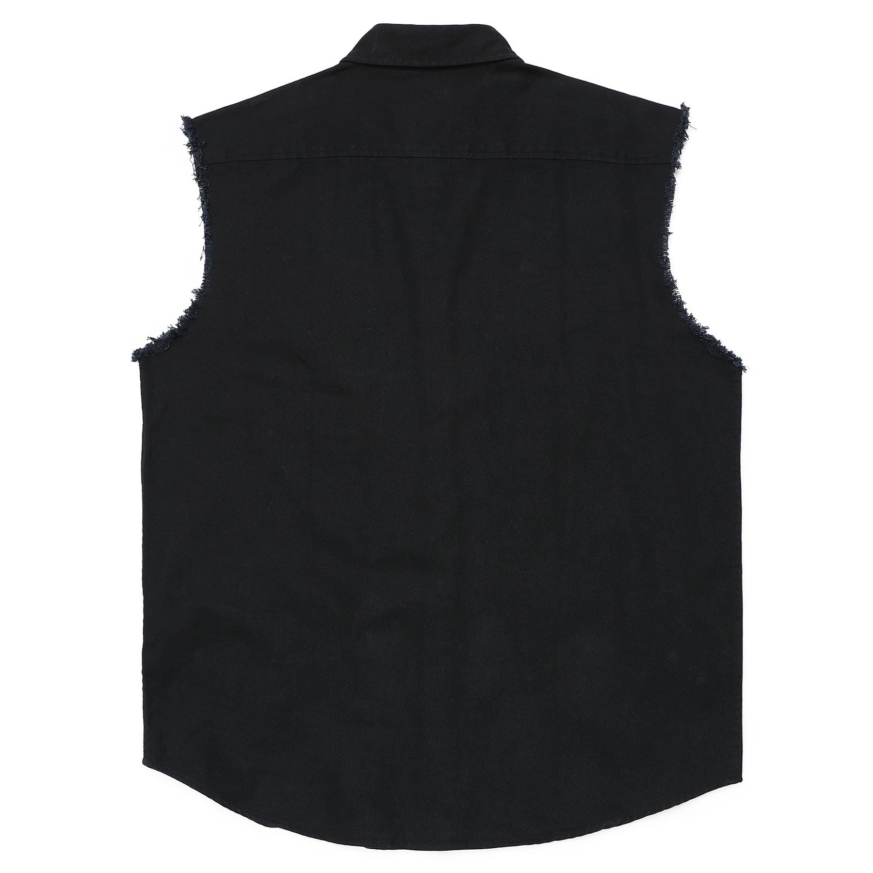 Men's sleeveless denim undershirt #1200