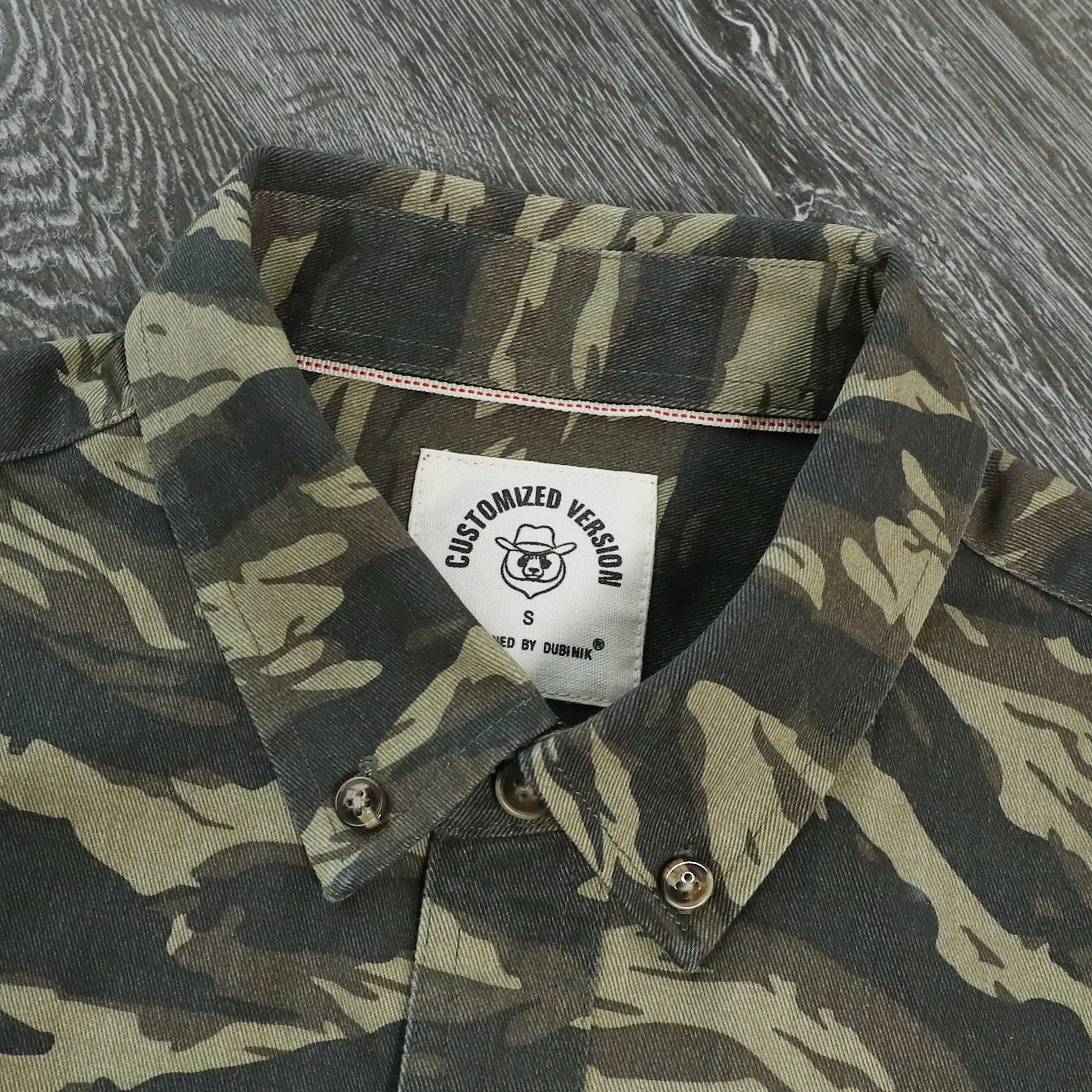 Men's 100% cotton outdoor casual workwear pocket vintage shirt #15CMC