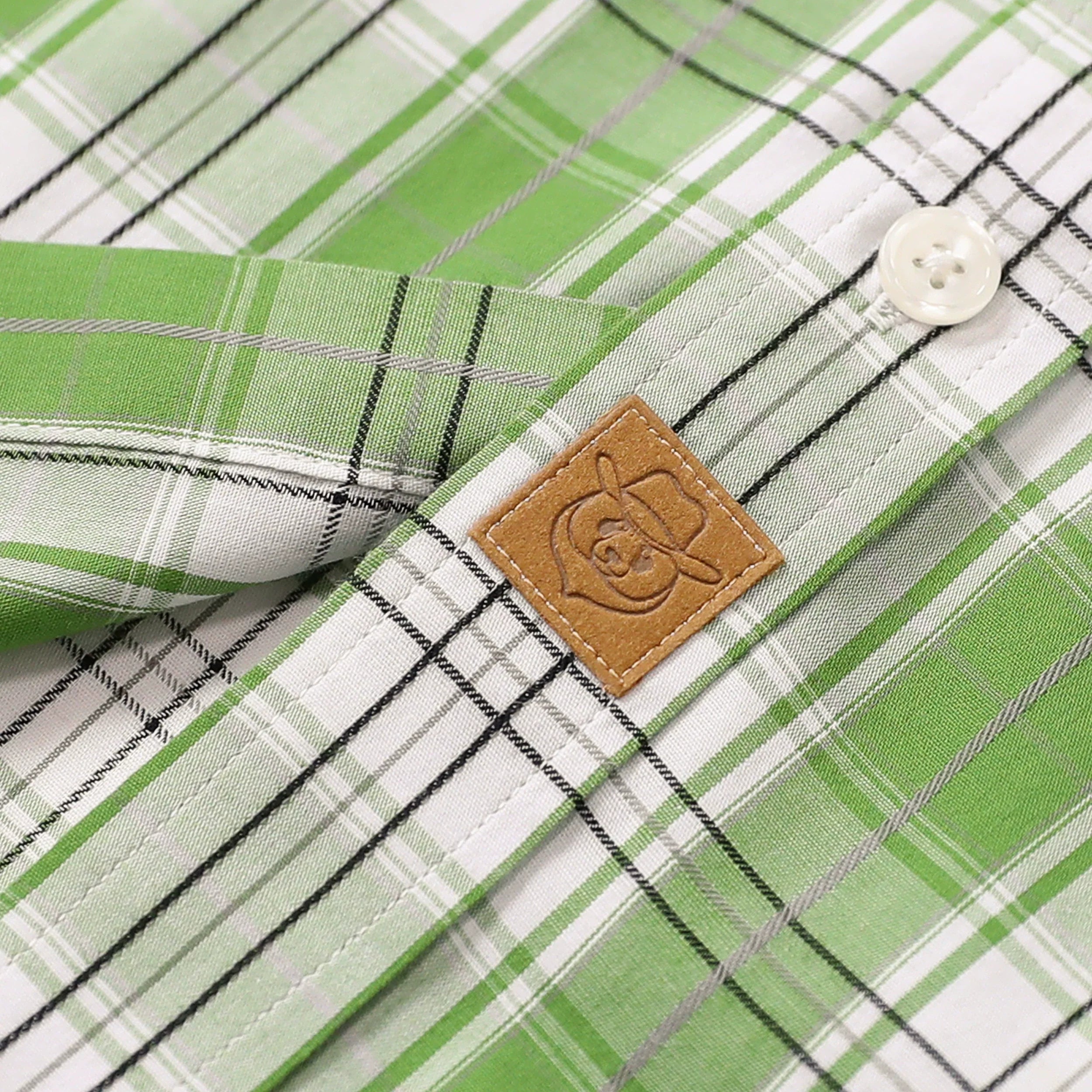 Dubinik® Green Mens Short Sleeve Button Down Shirts Summer Vintage Short Sleeve Button Down Men Lightweight Men's Casual Shirts#51022