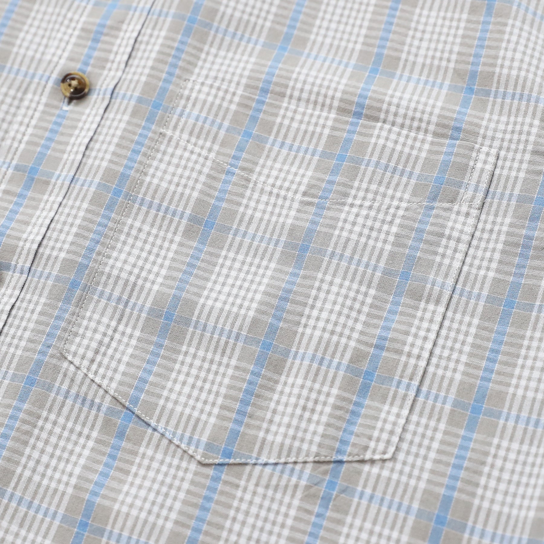 Men's casual short-sleeved cotton shirt #0012