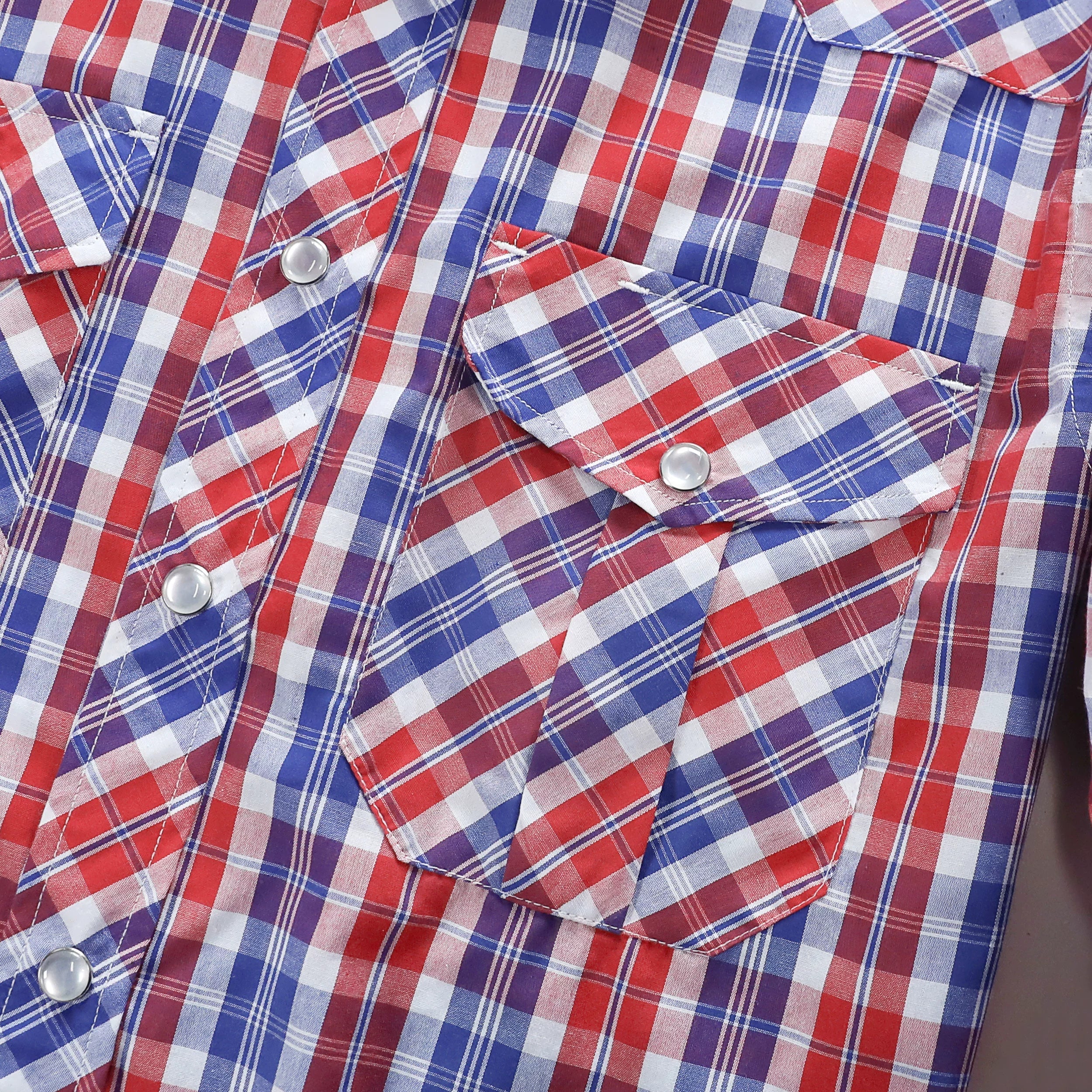 Dubinik® Pearl Snap Shirts for Men Long Sleeve Western Shirts for Men Vintage Casual Plaid Shirt Cowboy Shirts for Men#42013