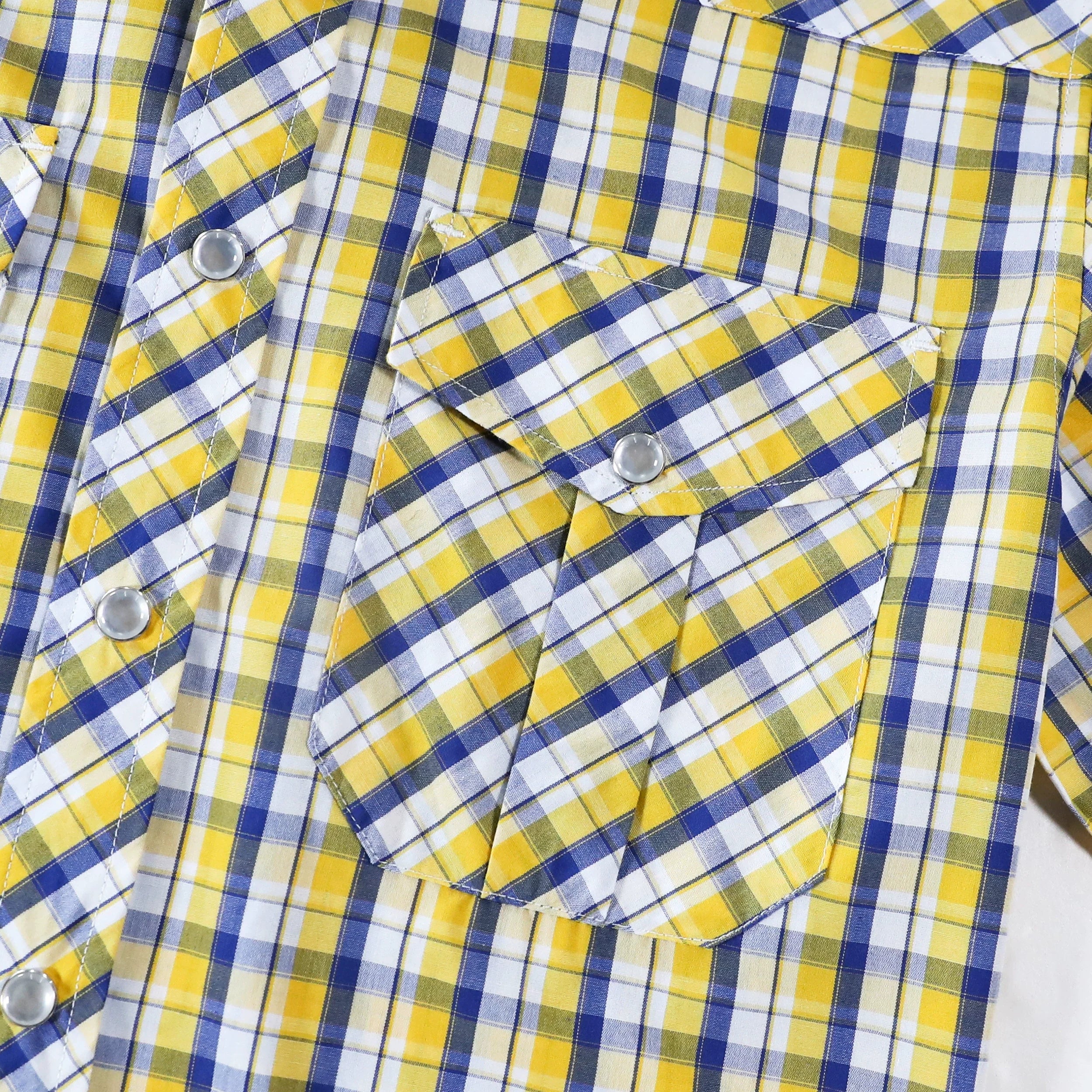 Dubinik® Pearl Snap Shirts for Men Long Sleeve Western Shirts for Men Vintage Casual Plaid Shirt Cowboy Shirts for Men#42012