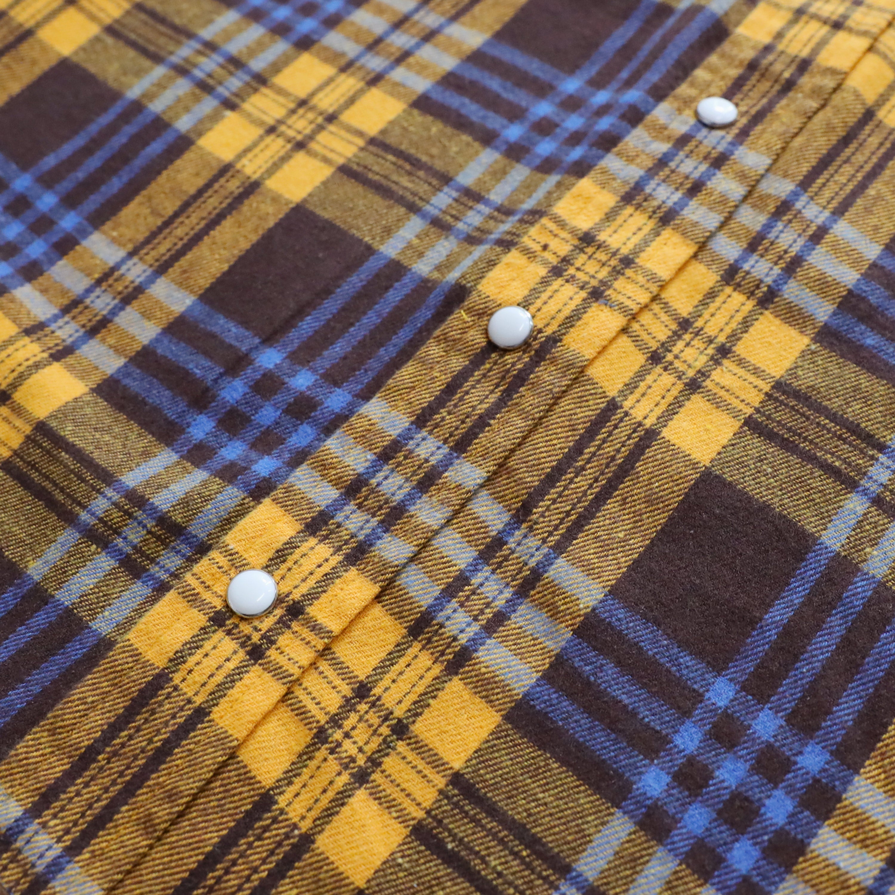 Mens Flannel Long Sleeve Pearl Snap Buttons Western Cowboy Vintage Casual Shirts #2816