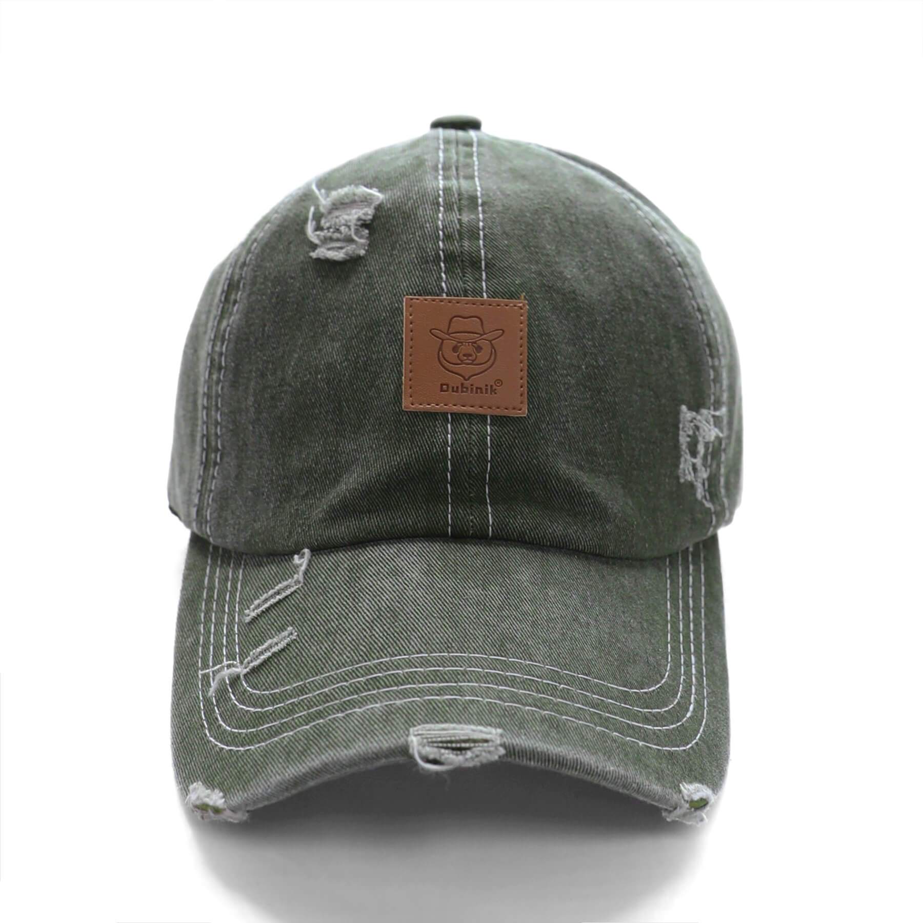 Cotton denim baseball cap #2302