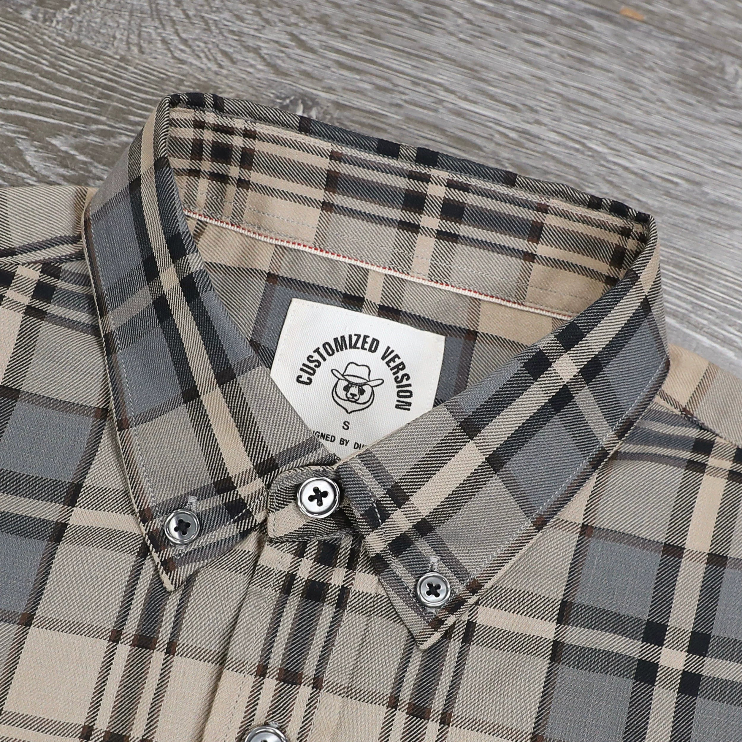 Dubinik® Bamboo Viscose Mens Short Sleeve Button Down Pockets Shirts#39901