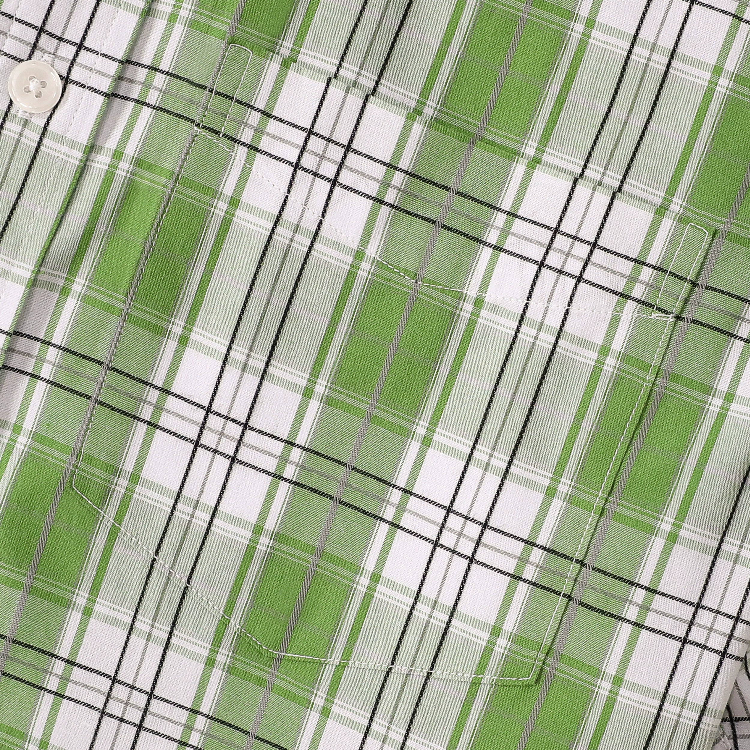 Dubinik® Green Mens Short Sleeve Button Down Shirts Summer Vintage Short Sleeve Button Down Men Lightweight Men's Casual Shirts#51022