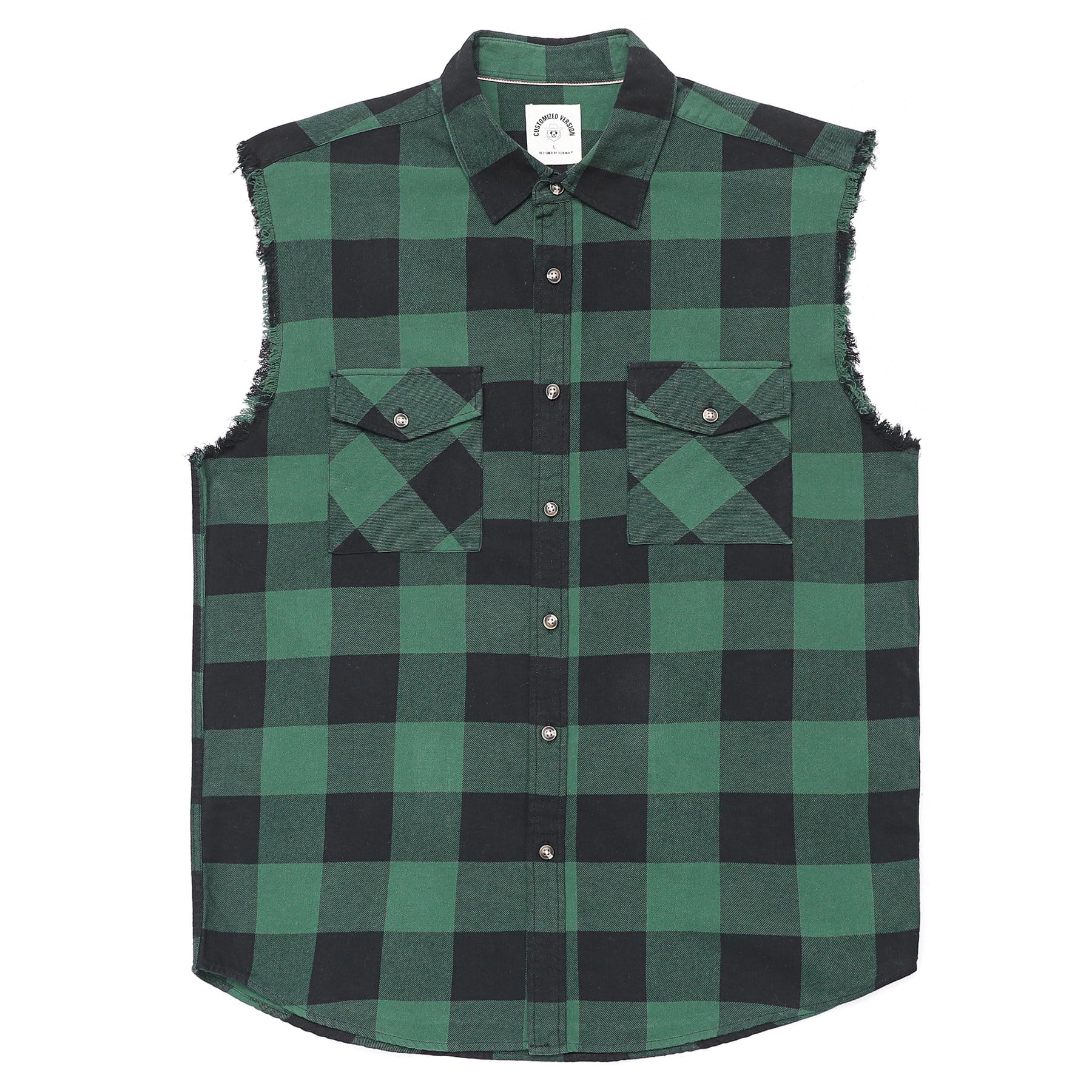 Men's sleeveless denim undershirt #1208