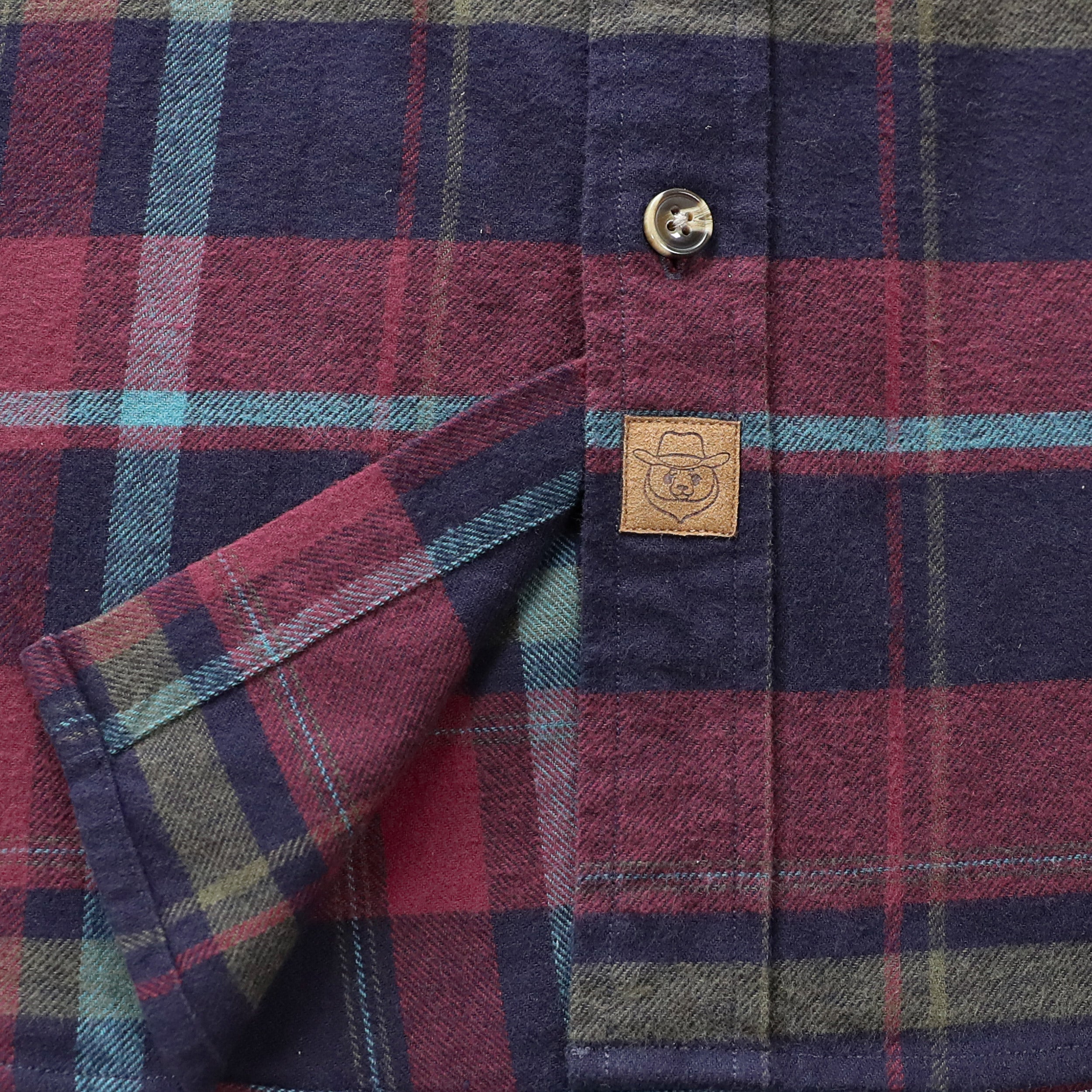 Dubinik® Mens Flannel Shirt Long Sleeve Button Down Plaid All Cotton Soft Brushed Flannel Shirt For Men Utility Casual Shirt #0030025